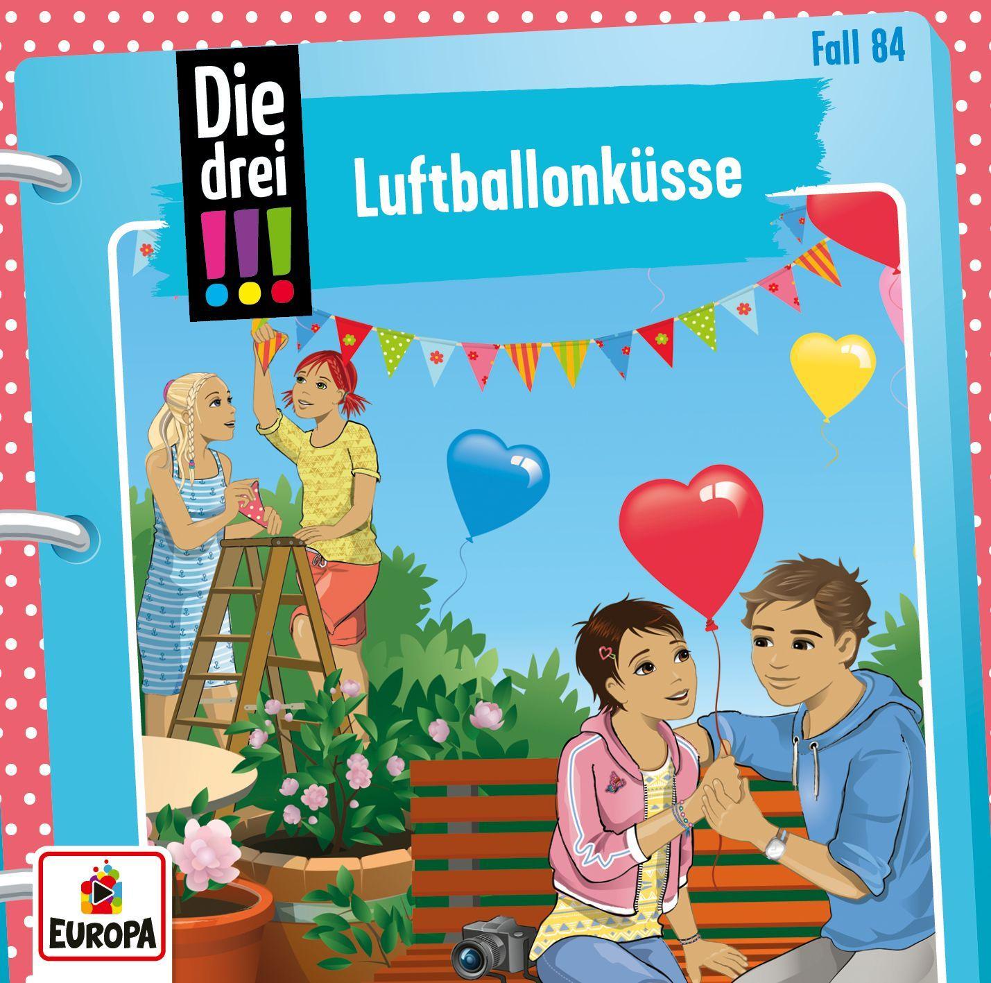 Vorderes Coverbild Die drei !!! 84: Luftballonküsse
