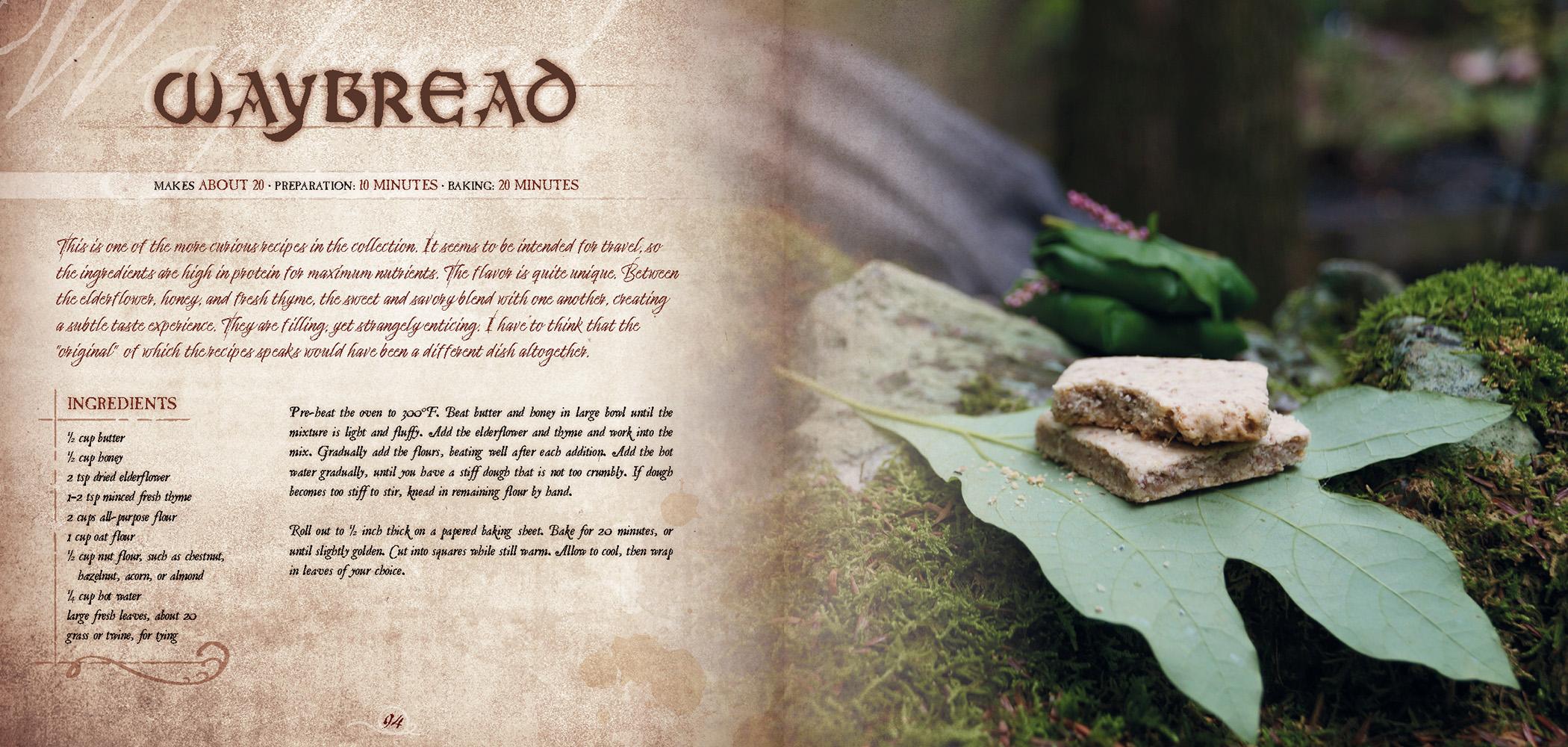 Beispielinhalt (Bild) The Shire Cookbook