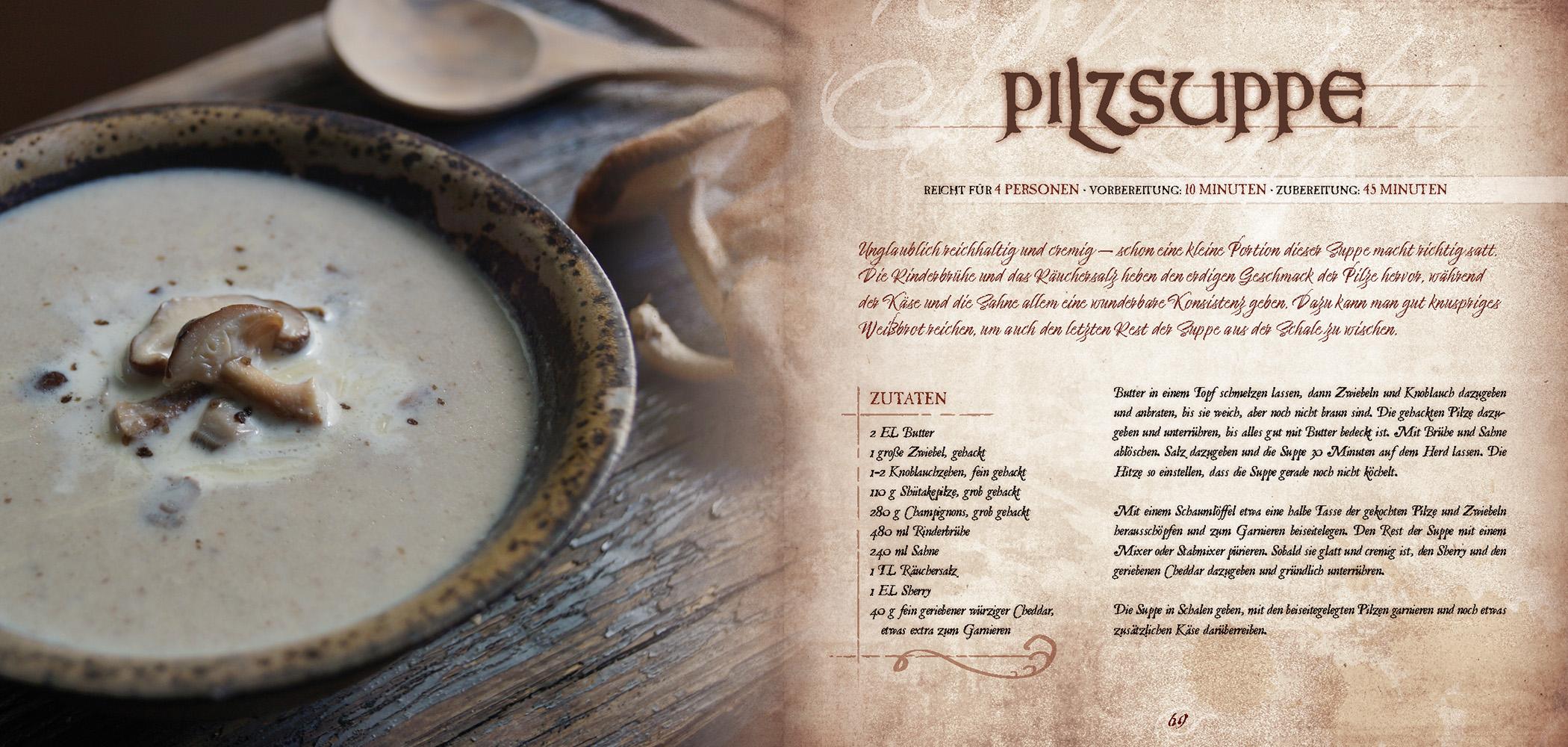 Beispielinhalt (Bild) Rezepte aus dem Auenland