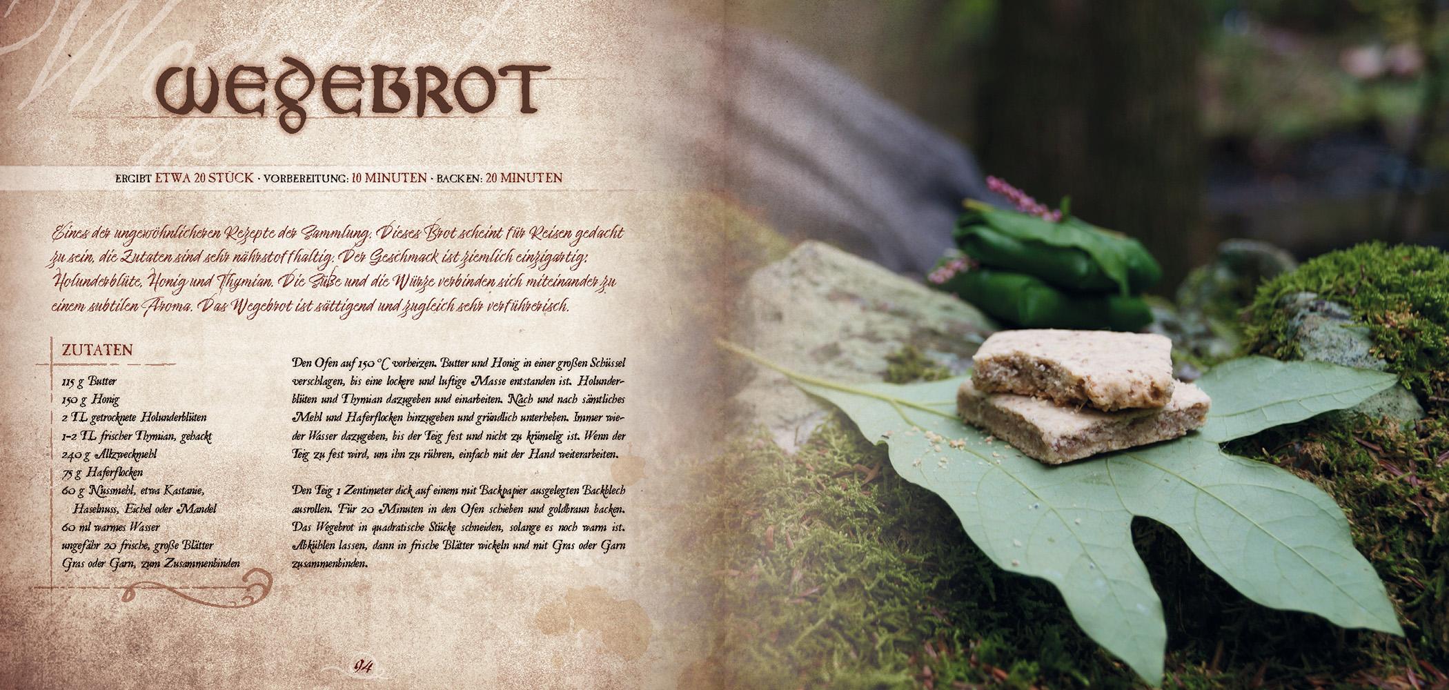 Beispielinhalt (Bild) Rezepte aus dem Auenland
