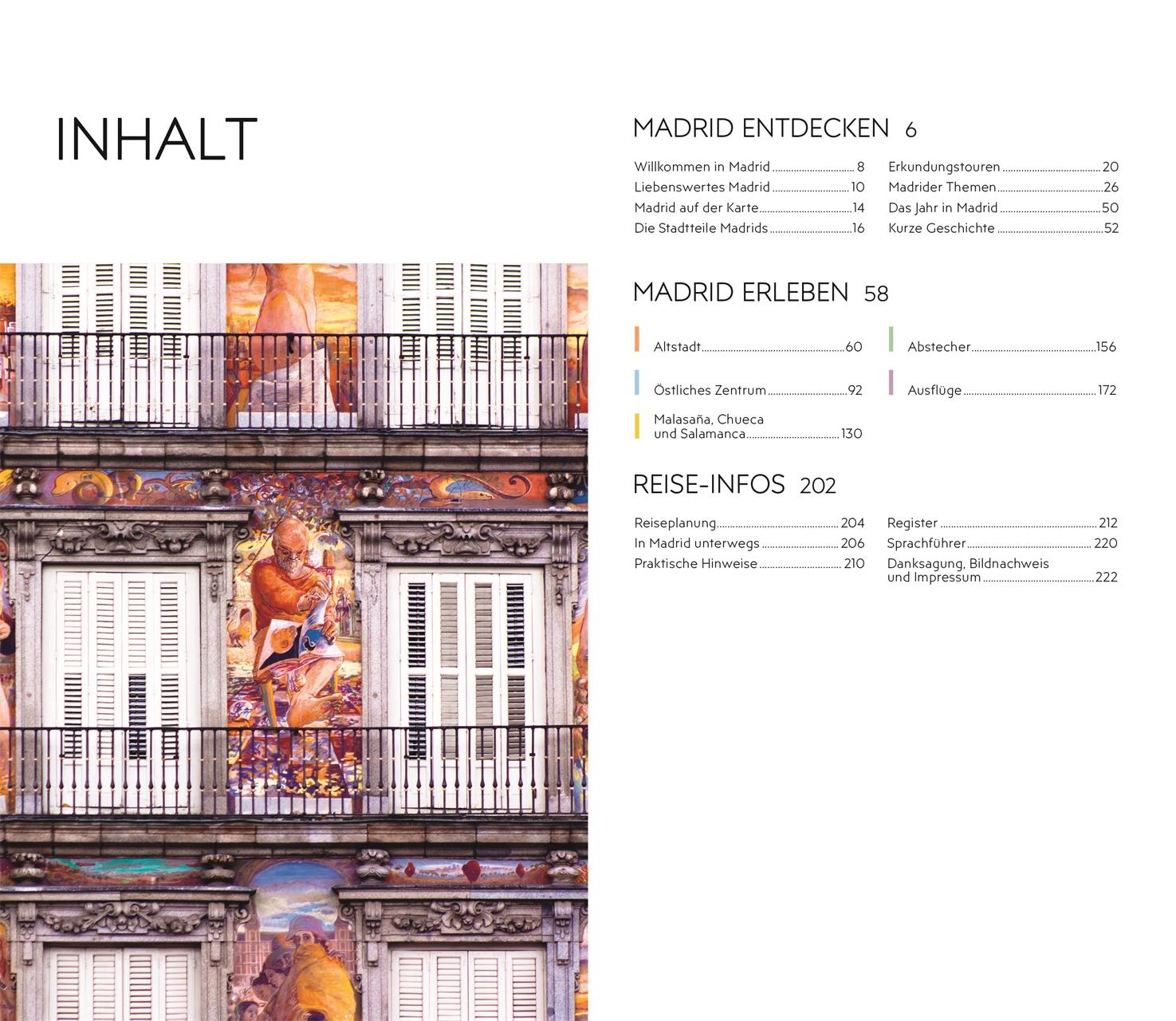 Beispielinhalt (Bild) Vis-à-Vis Reiseführer Madrid