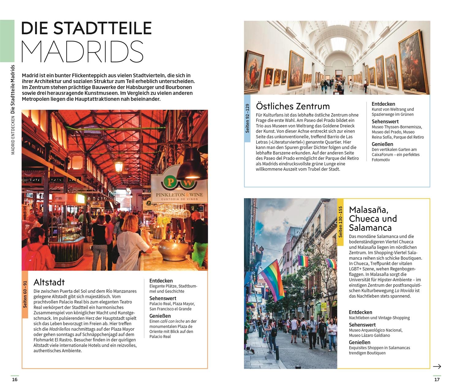 Beispielinhalt (Bild) Vis-à-Vis Reiseführer Madrid
