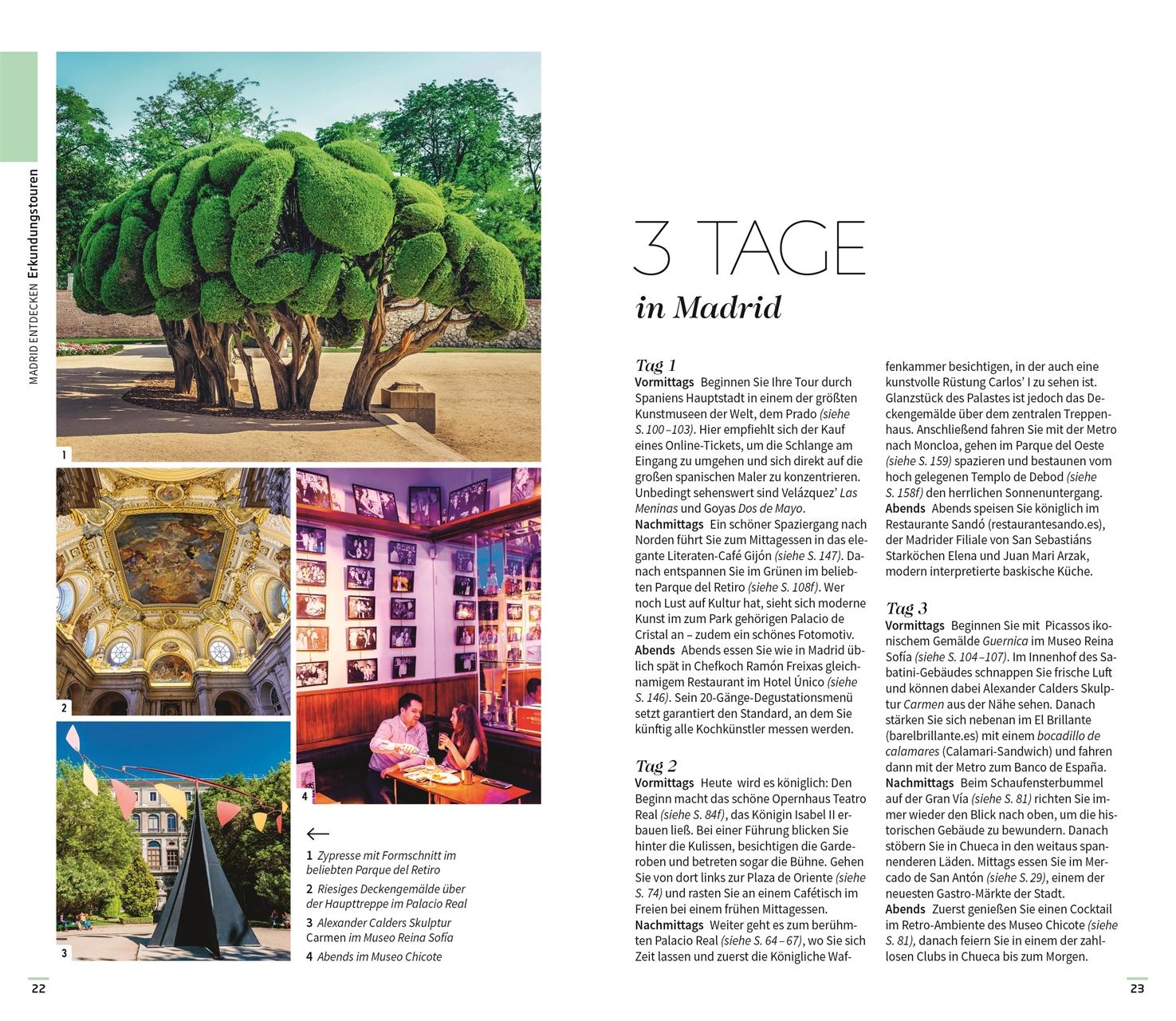 Beispielinhalt (Bild) Vis-à-Vis Reiseführer Madrid