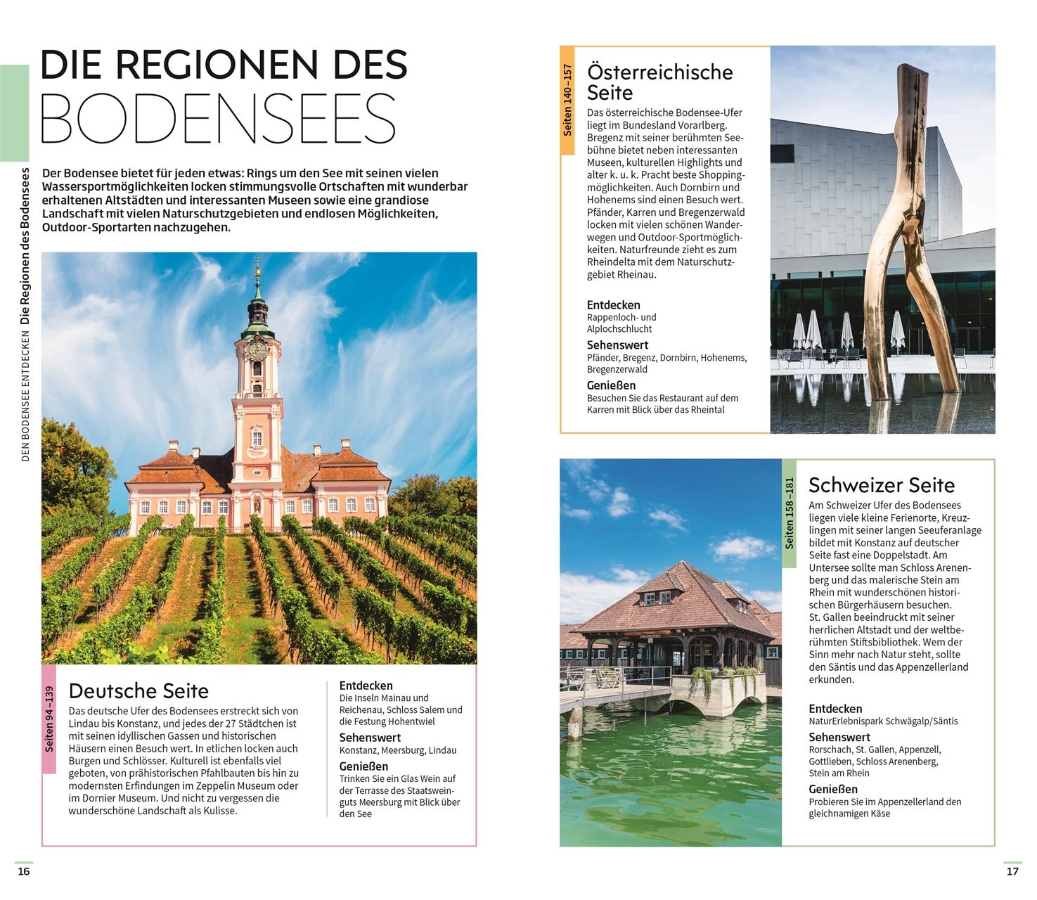 Beispielinhalt (Bild) Vis-à-Vis Reiseführer Bodensee