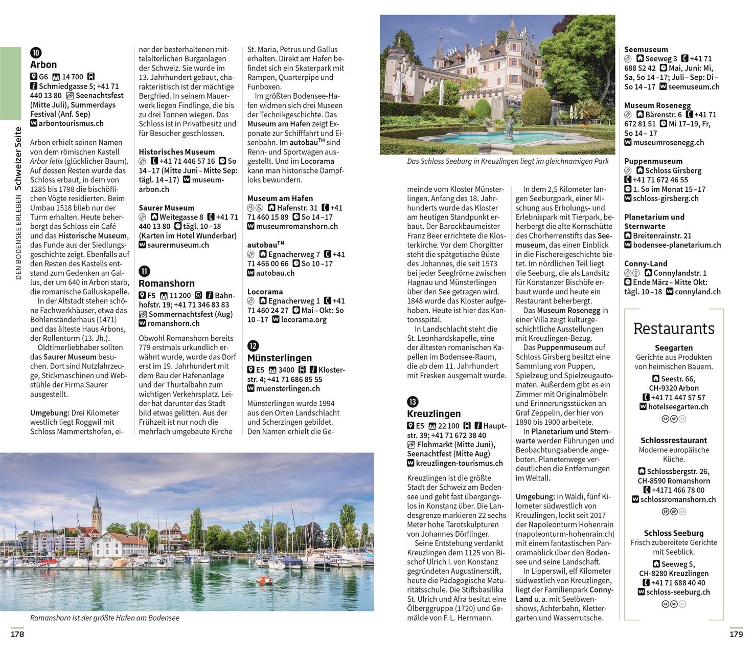 Beispielinhalt (Bild) Vis-à-Vis Reiseführer Bodensee