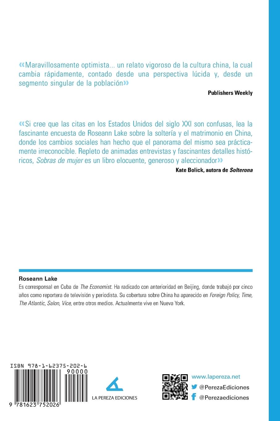 Vorderes Coverbild Sobras de mujer