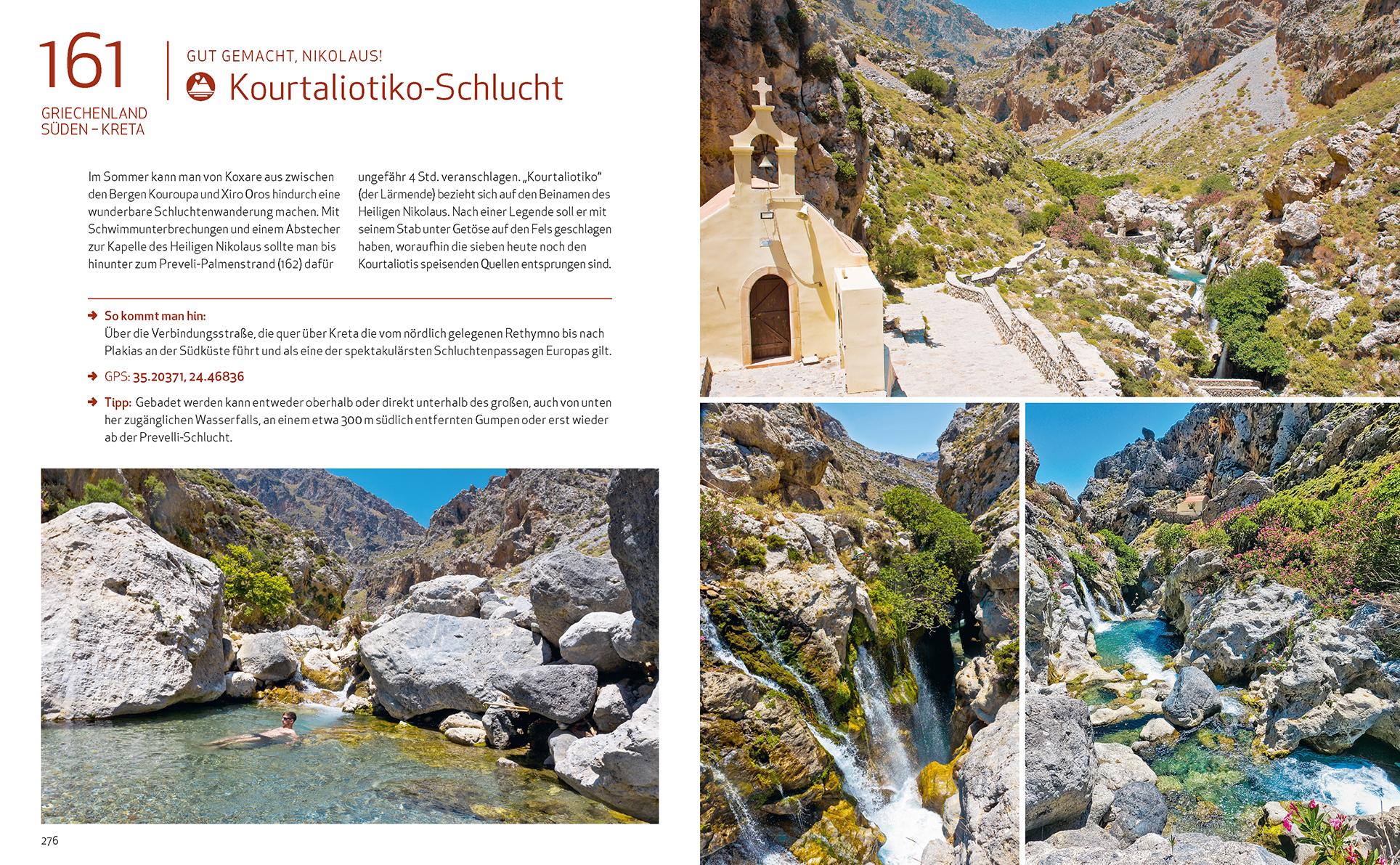 Beispielinhalt (Bild) Wild Swimming Griechenland