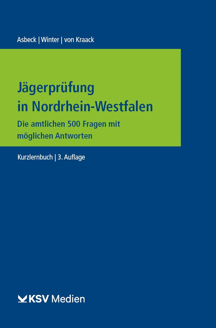 Vorderes Coverbild Jägerprüfung in Nordrhein-Westfalen