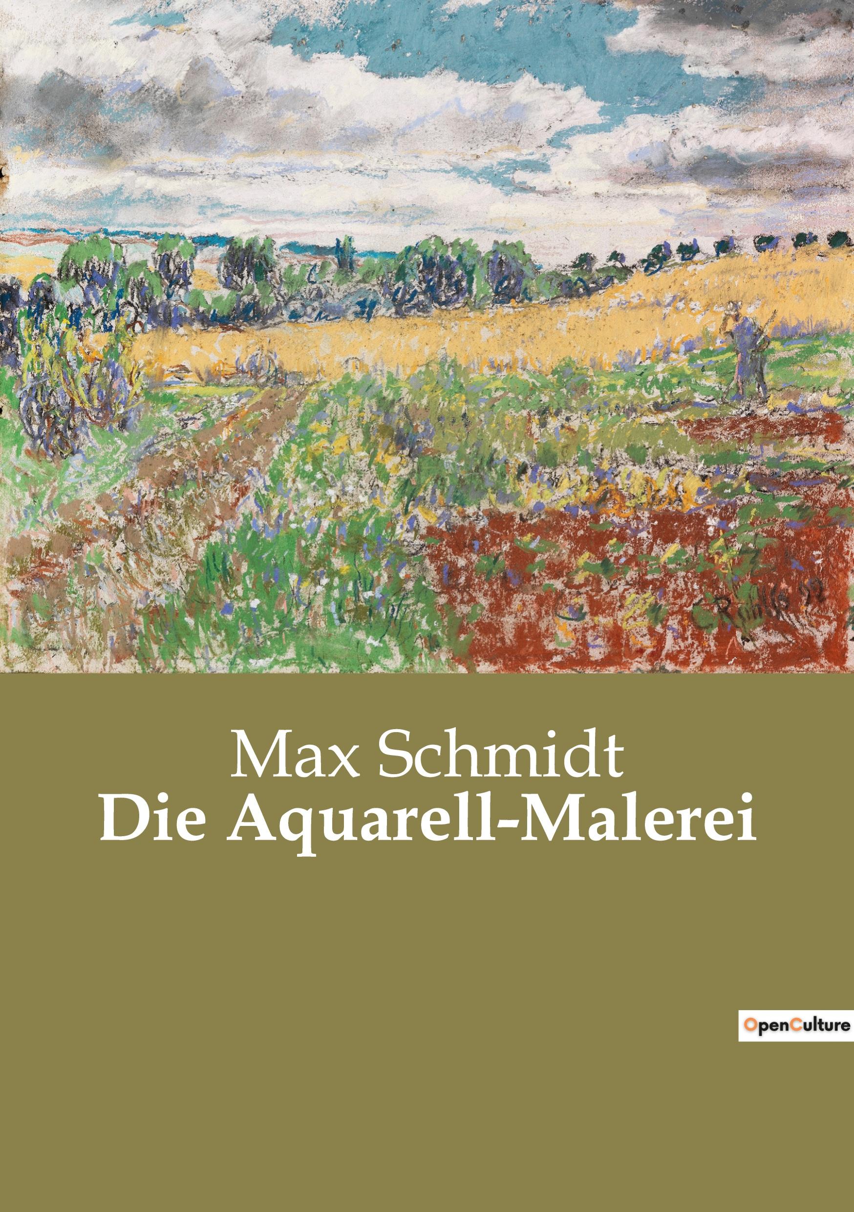 Vorderes Coverbild Die Aquarell-Malerei