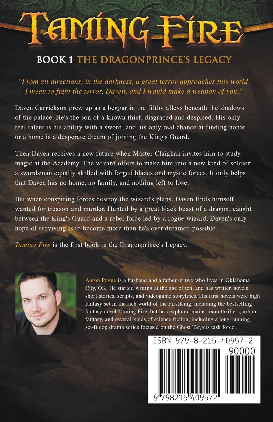 Rückseitencover Taming Fire