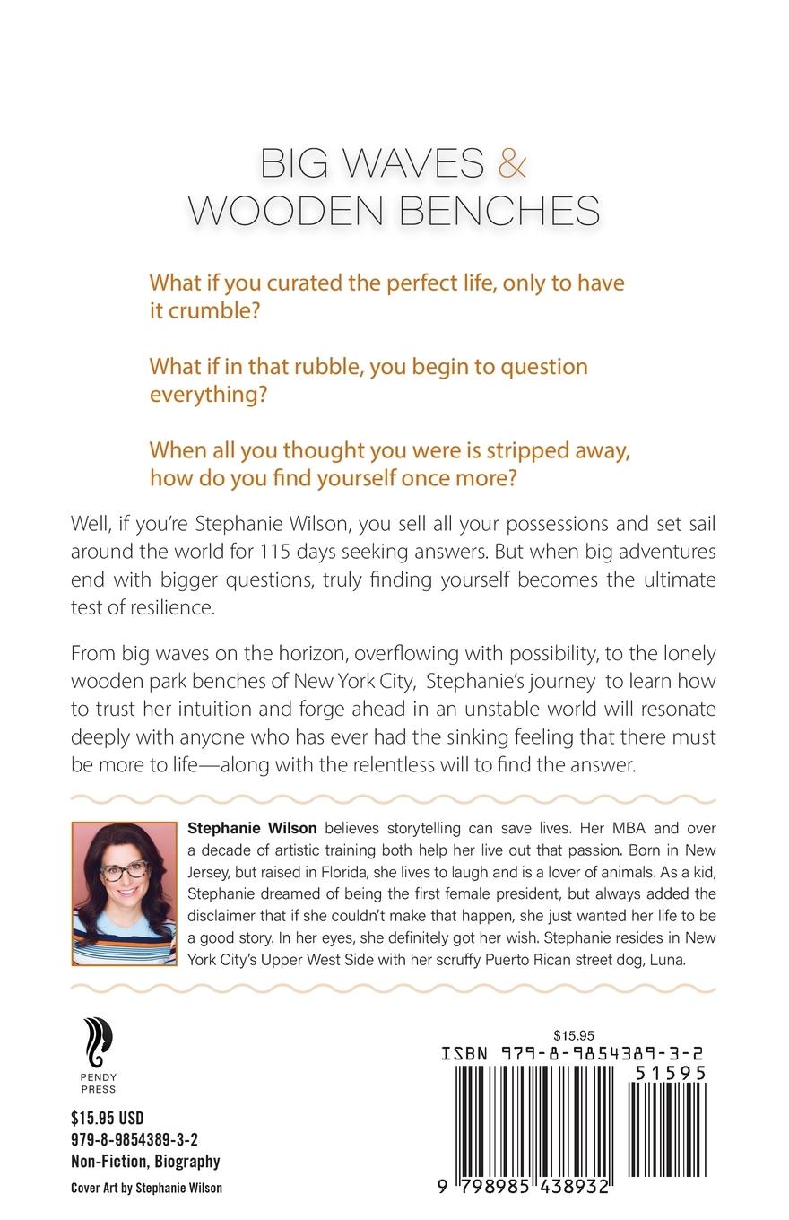 Rückseitencover Big Waves & Wooden Benches