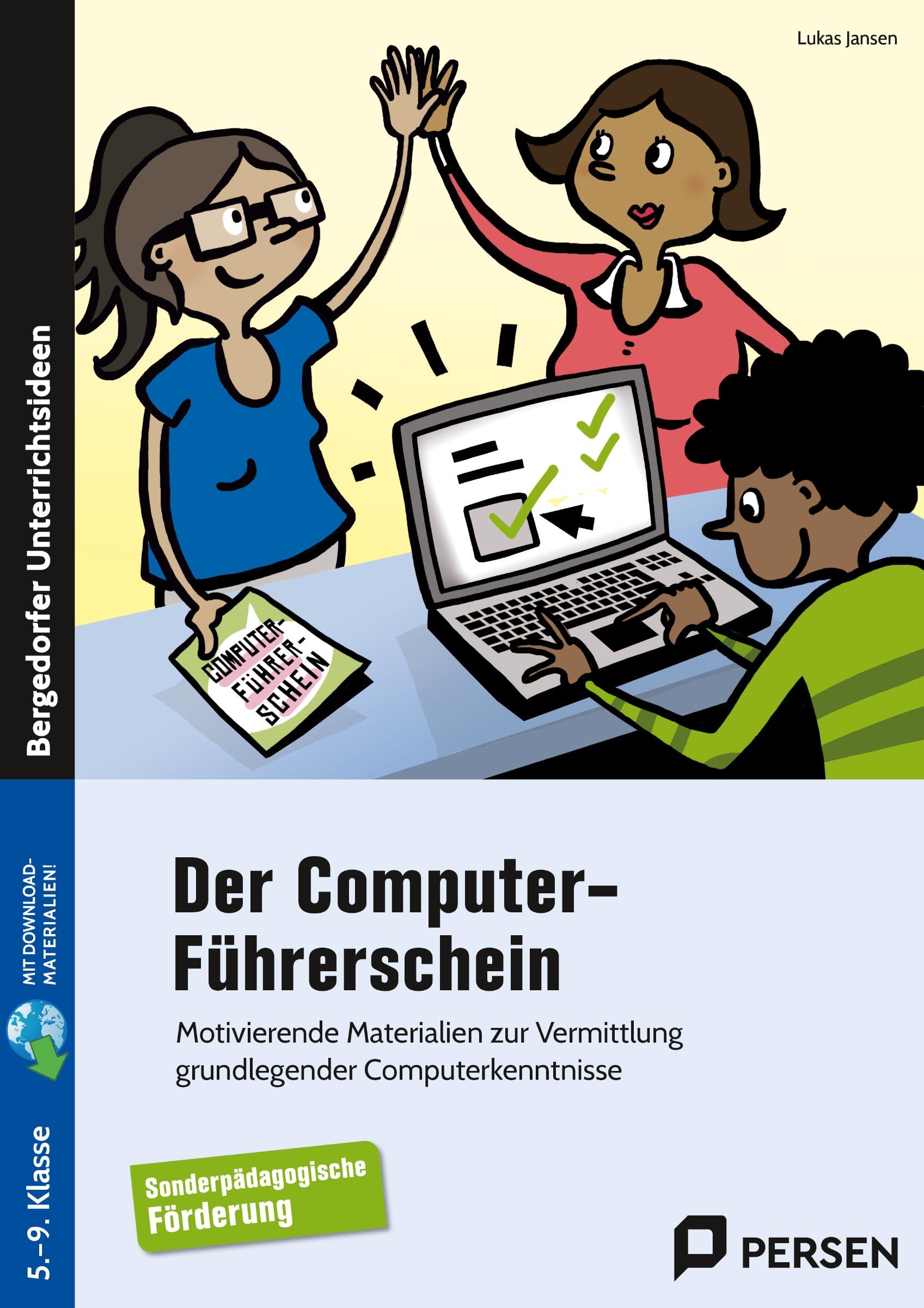 Vorderes Coverbild Der Computer-Führerschein - SoPäd Förderung