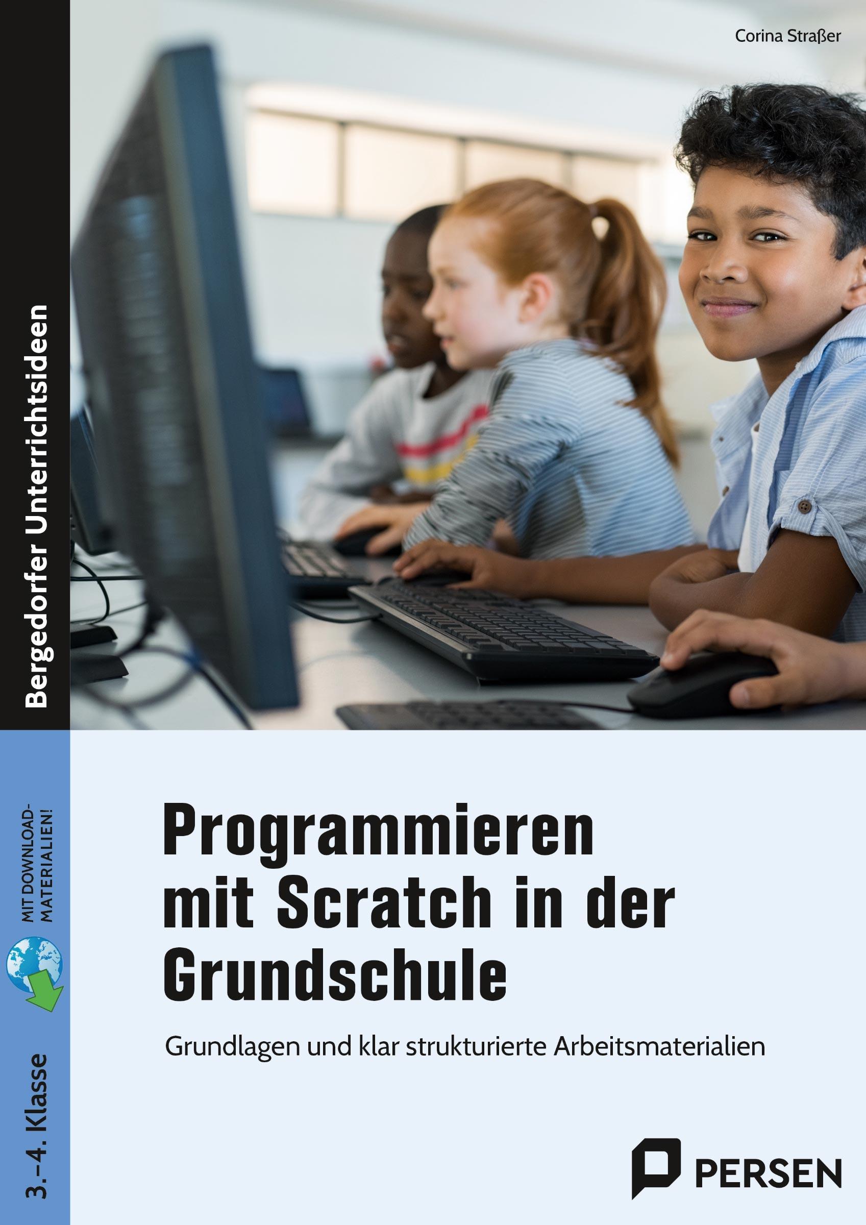 Vorderes Coverbild Programmieren mit Scratch in der Grundschule