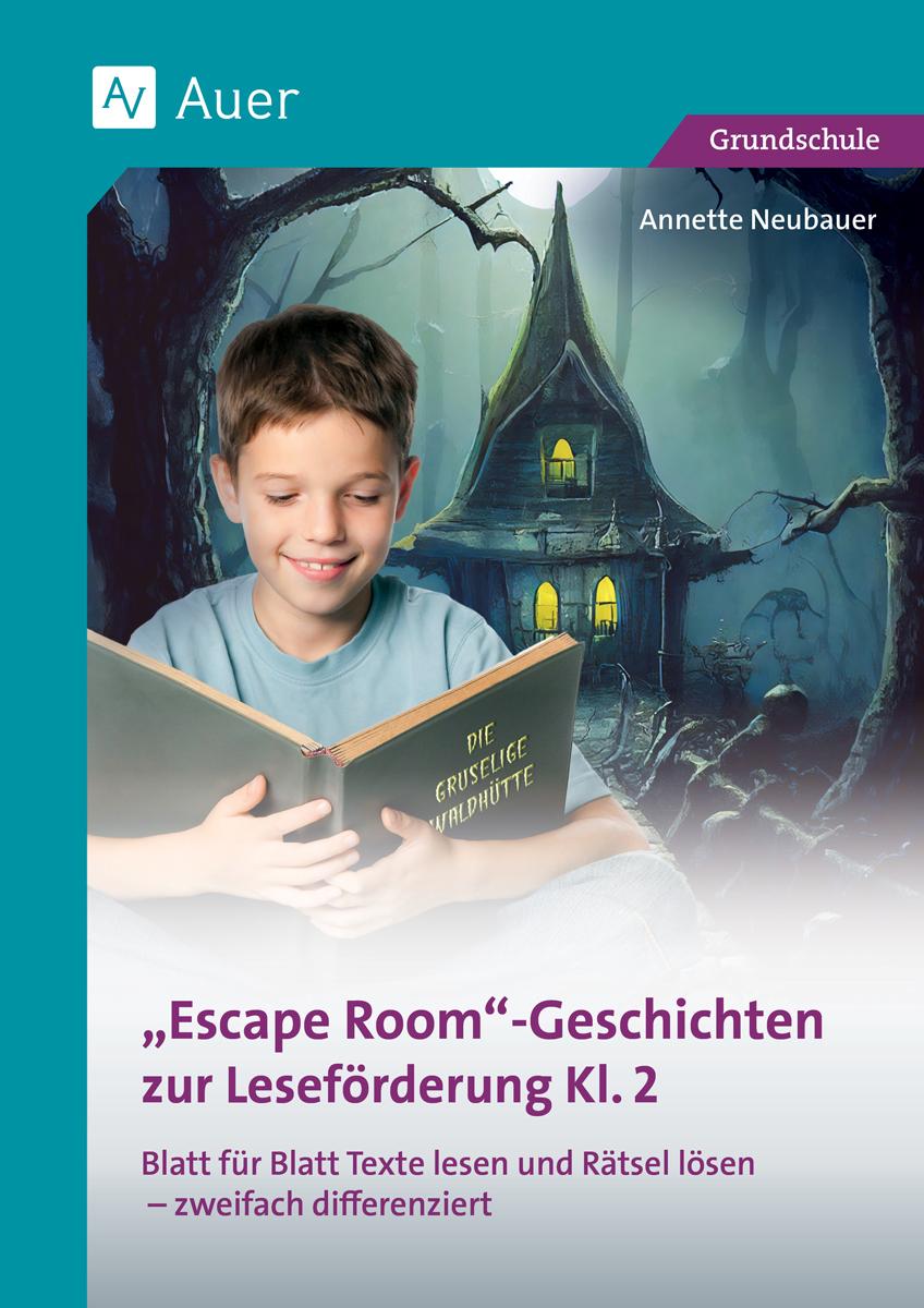 Vorderes Coverbild Escape-Room-Geschichten zur Leseförderung 2
