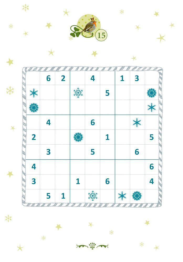 Beispielinhalt (Bild) Adventskalenderbuch mit Türchen - Sinnend sitz ich an dem knisternden Kamin ...