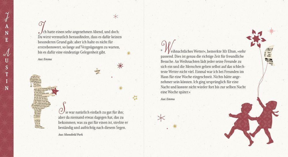 Beispielinhalt (Bild) Adventskalenderbuch zum Aufschneiden