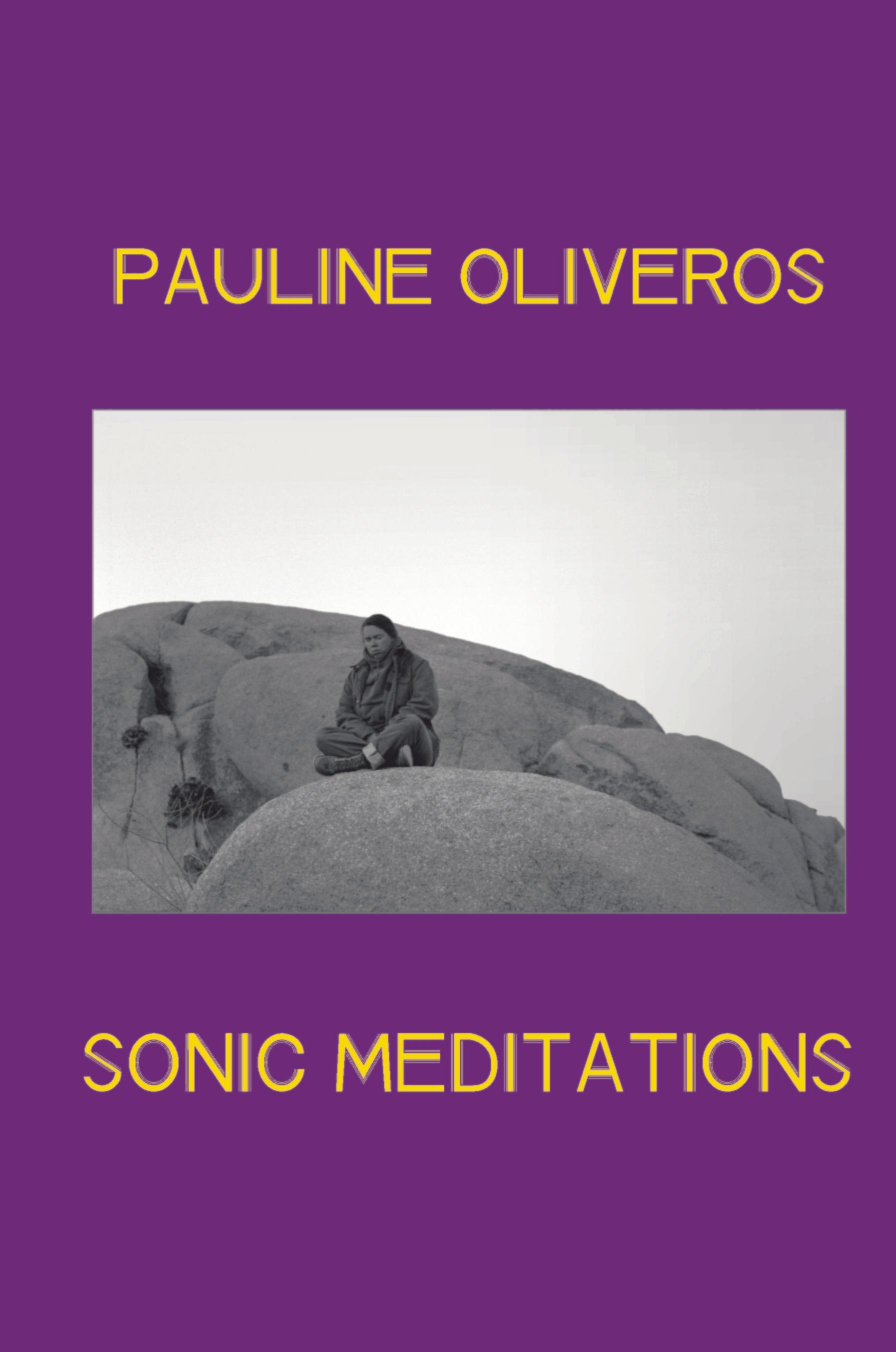 Vorderes Coverbild Sonic Meditations