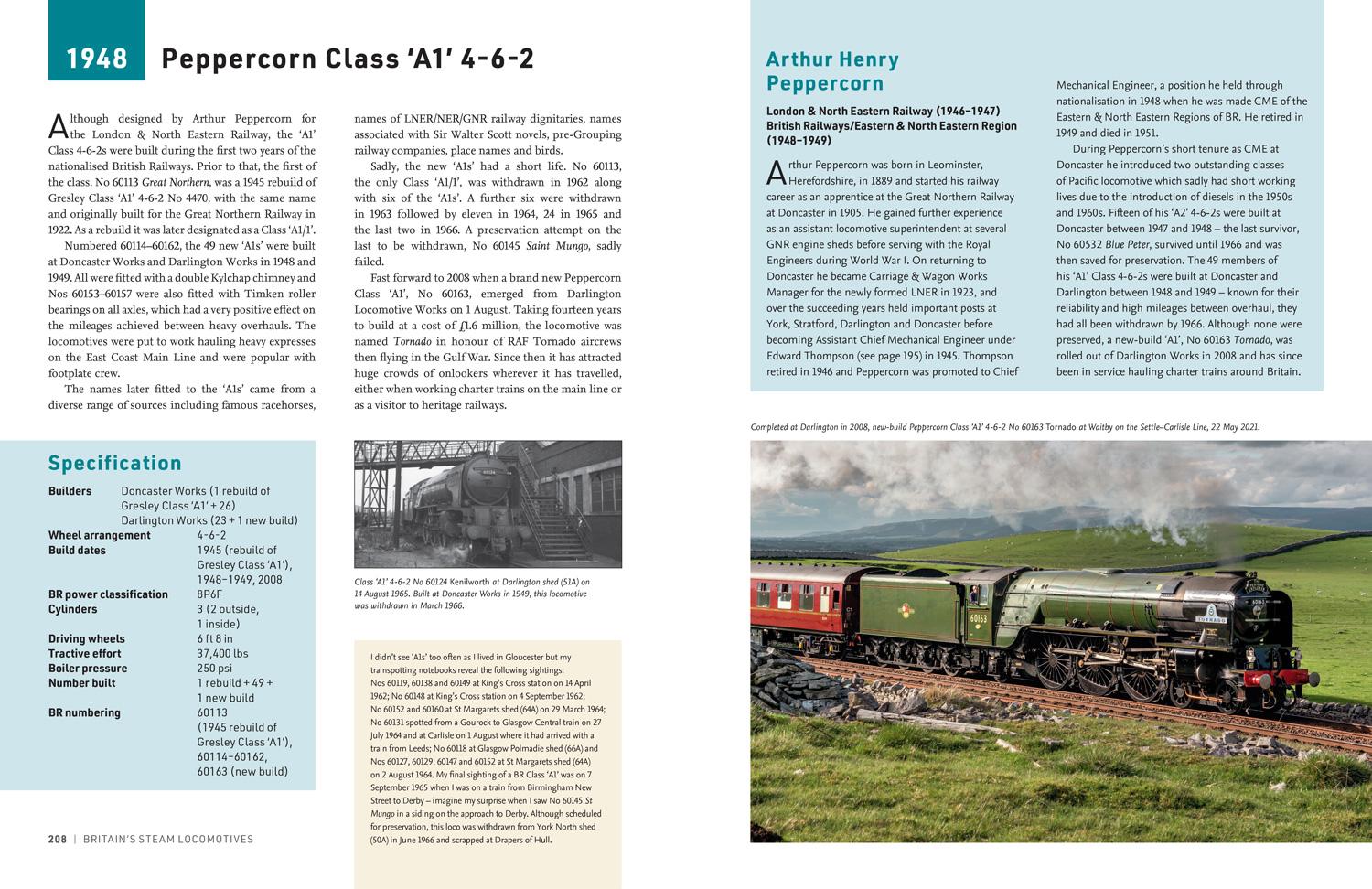 Beispielinhalt (Bild) Britain's Steam Locomotives