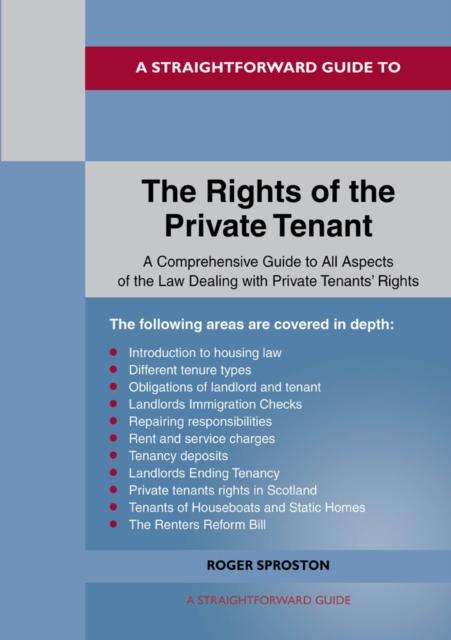 Vorderes Coverbild A Straightforward Guide to the Rights of the Private Tenant