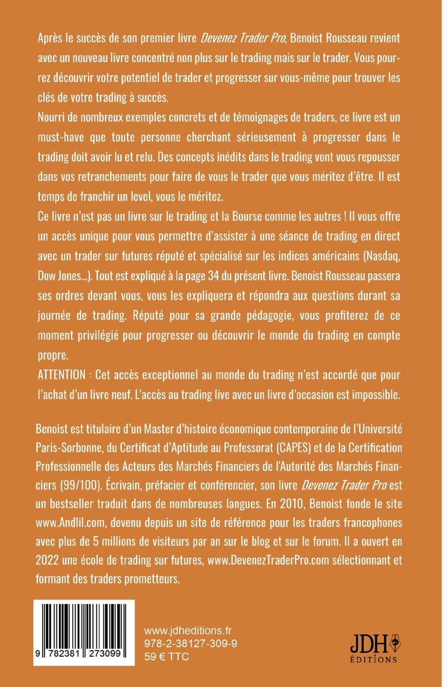 Rückseitencover Découvrez votre potentiel de trader