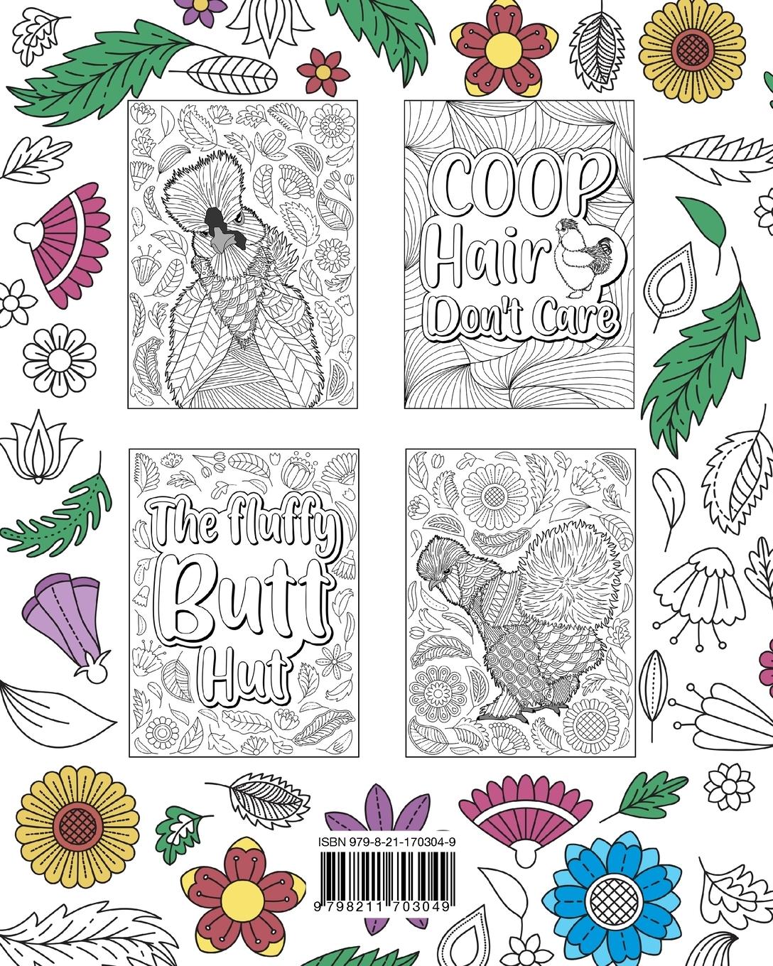 Rückseitencover Silkie Coloring Book