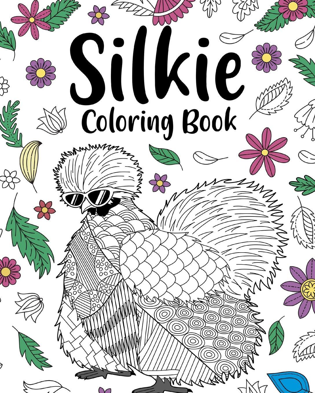 Vorderes Coverbild Silkie Coloring Book