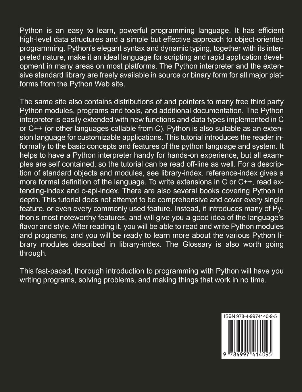 Rückseitencover Learning Python