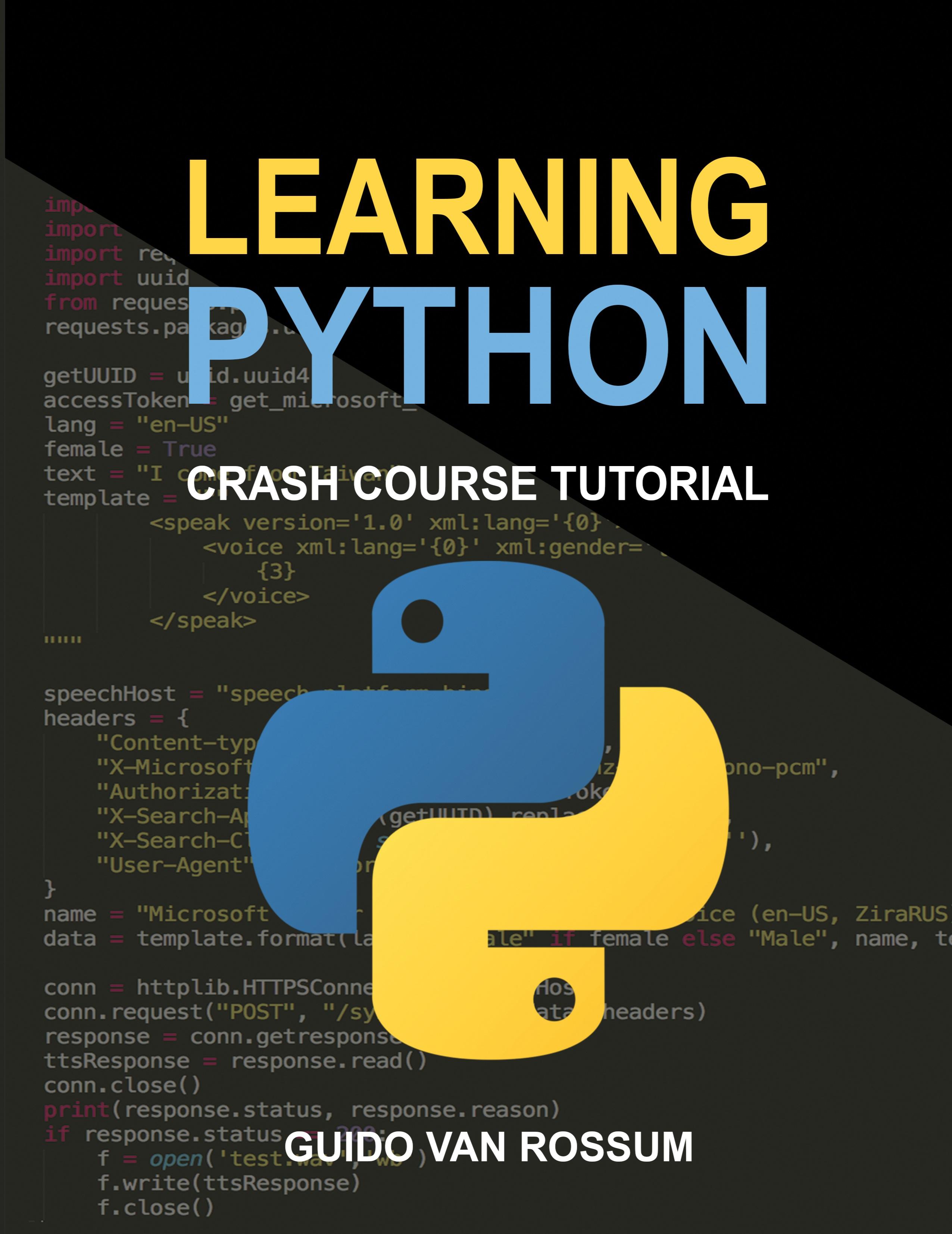 Vorderes Coverbild Learning Python