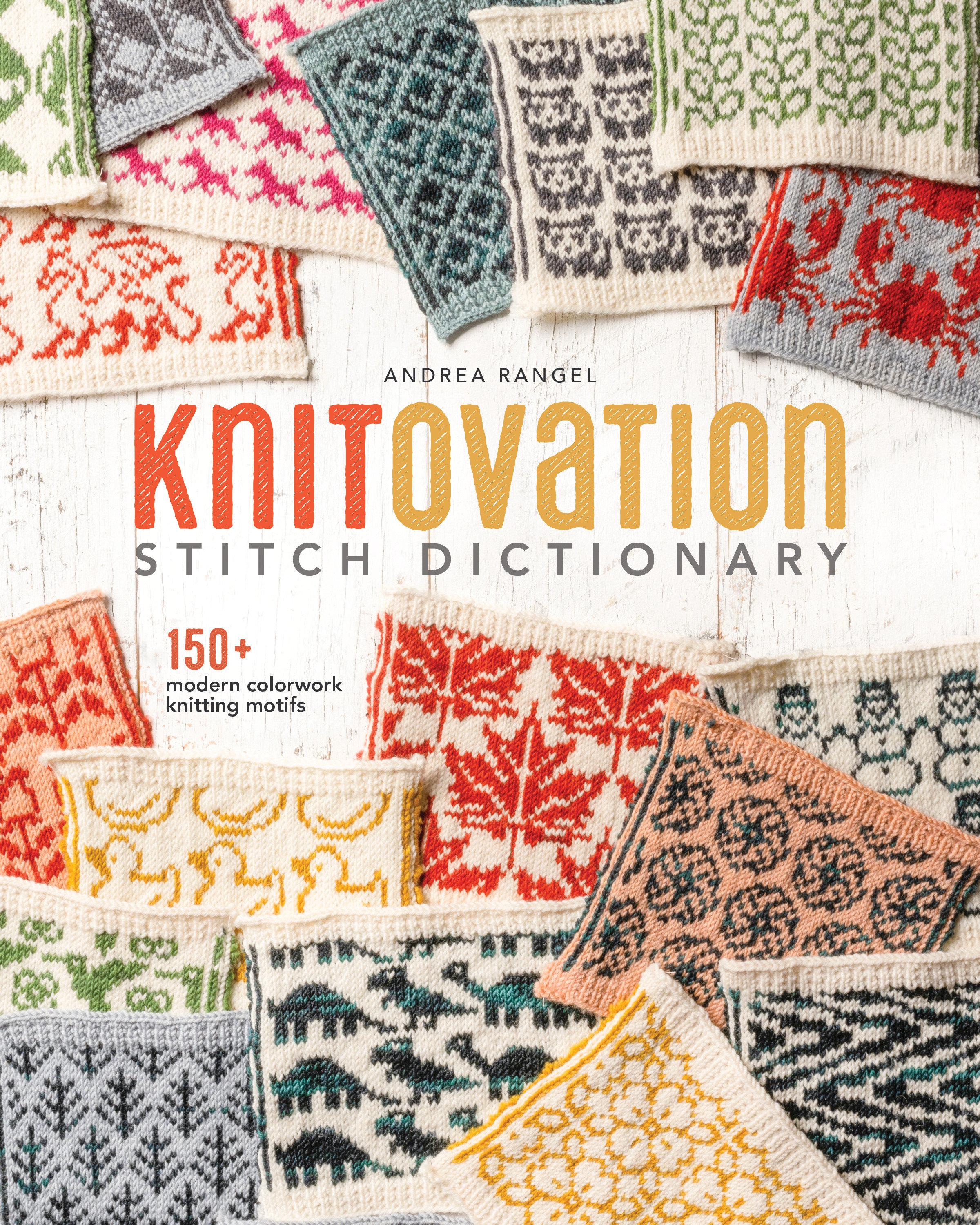 Vorderes Coverbild KnitOvation Stitch Dictionary