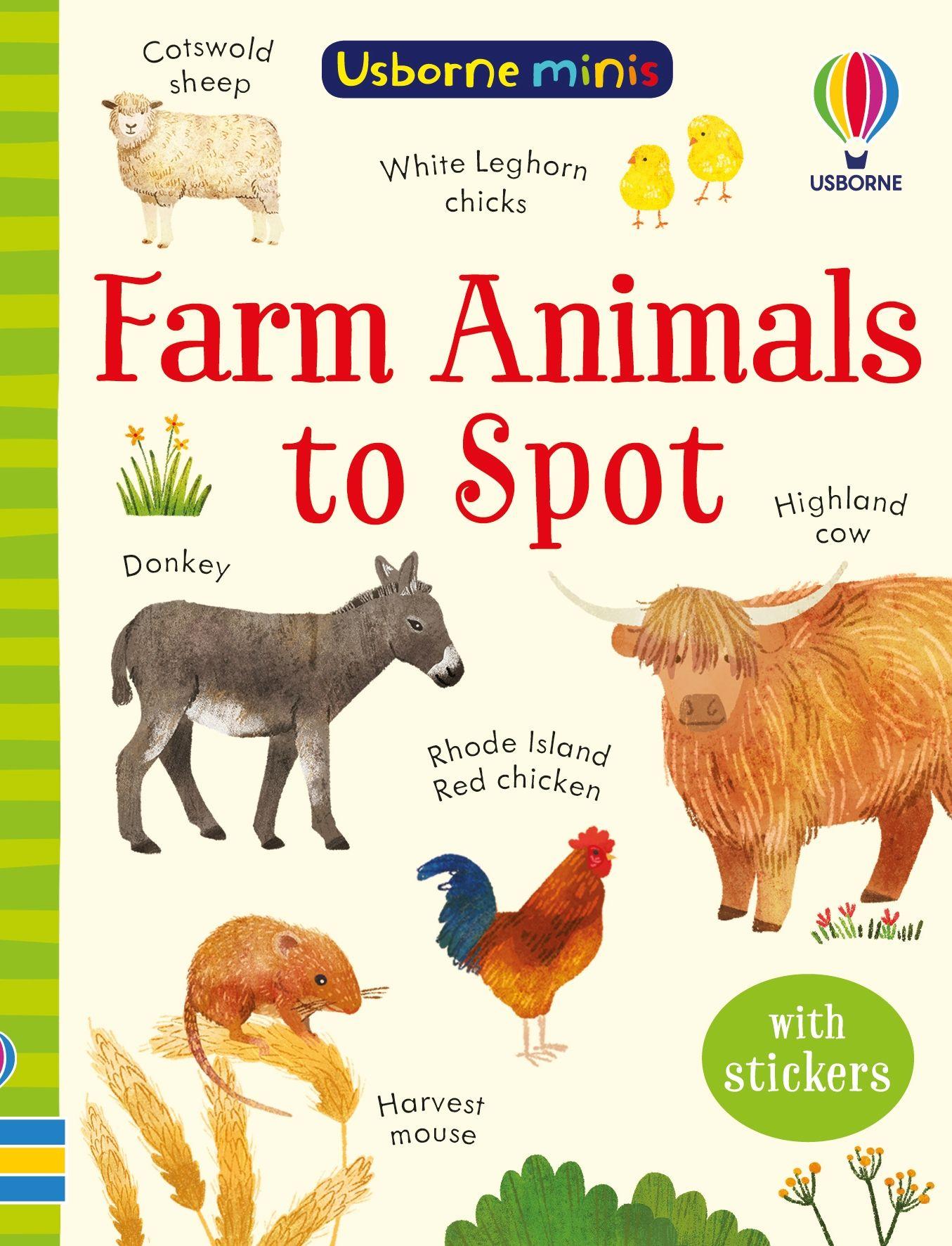 Vorderes Coverbild Farm Animals to Spot