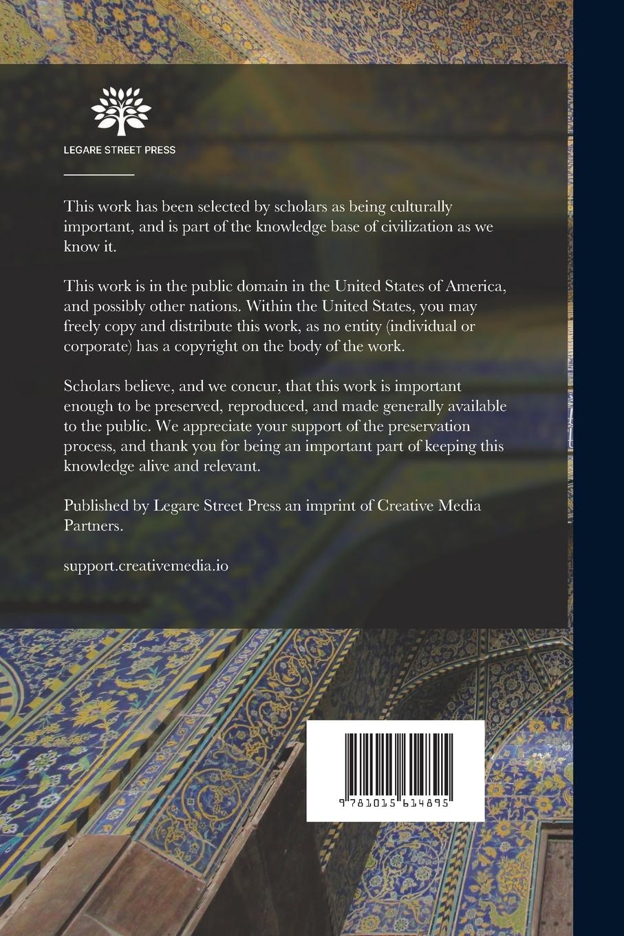 Rückseitencover An Account of the Rise and Progress of Mahometanism