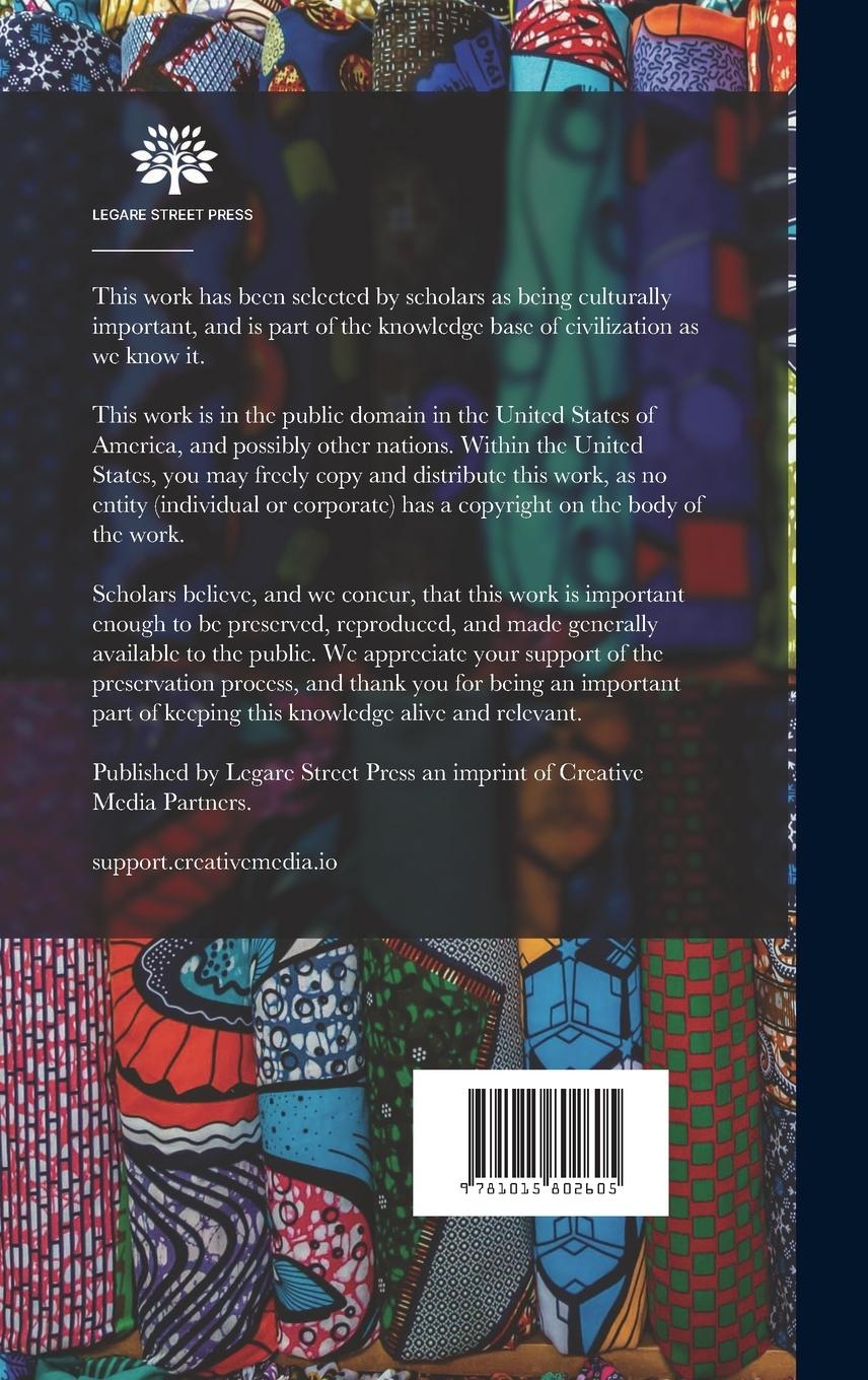 Rückseitencover Narrative of a Residence in South Africa