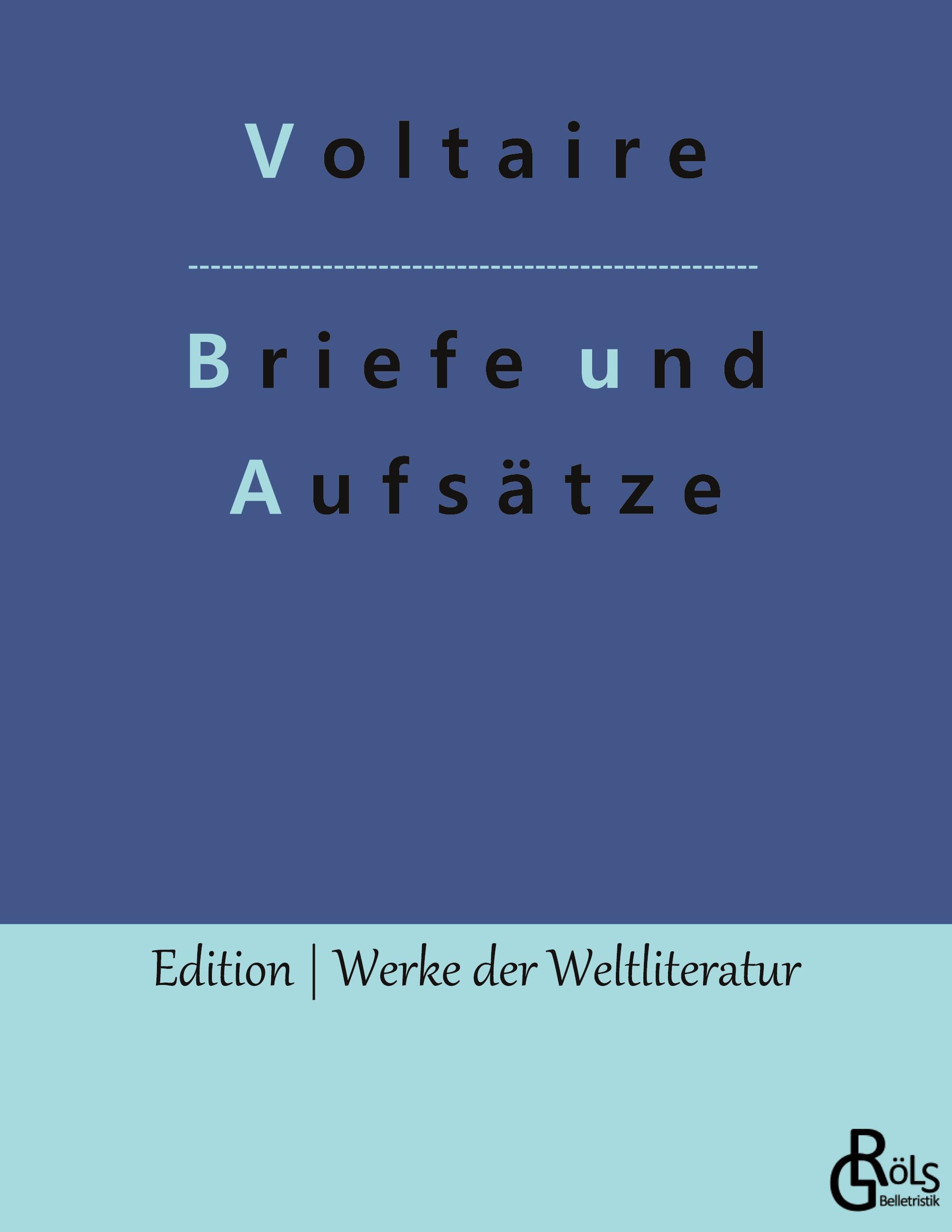 Vorderes Coverbild Briefe und Aufsätze