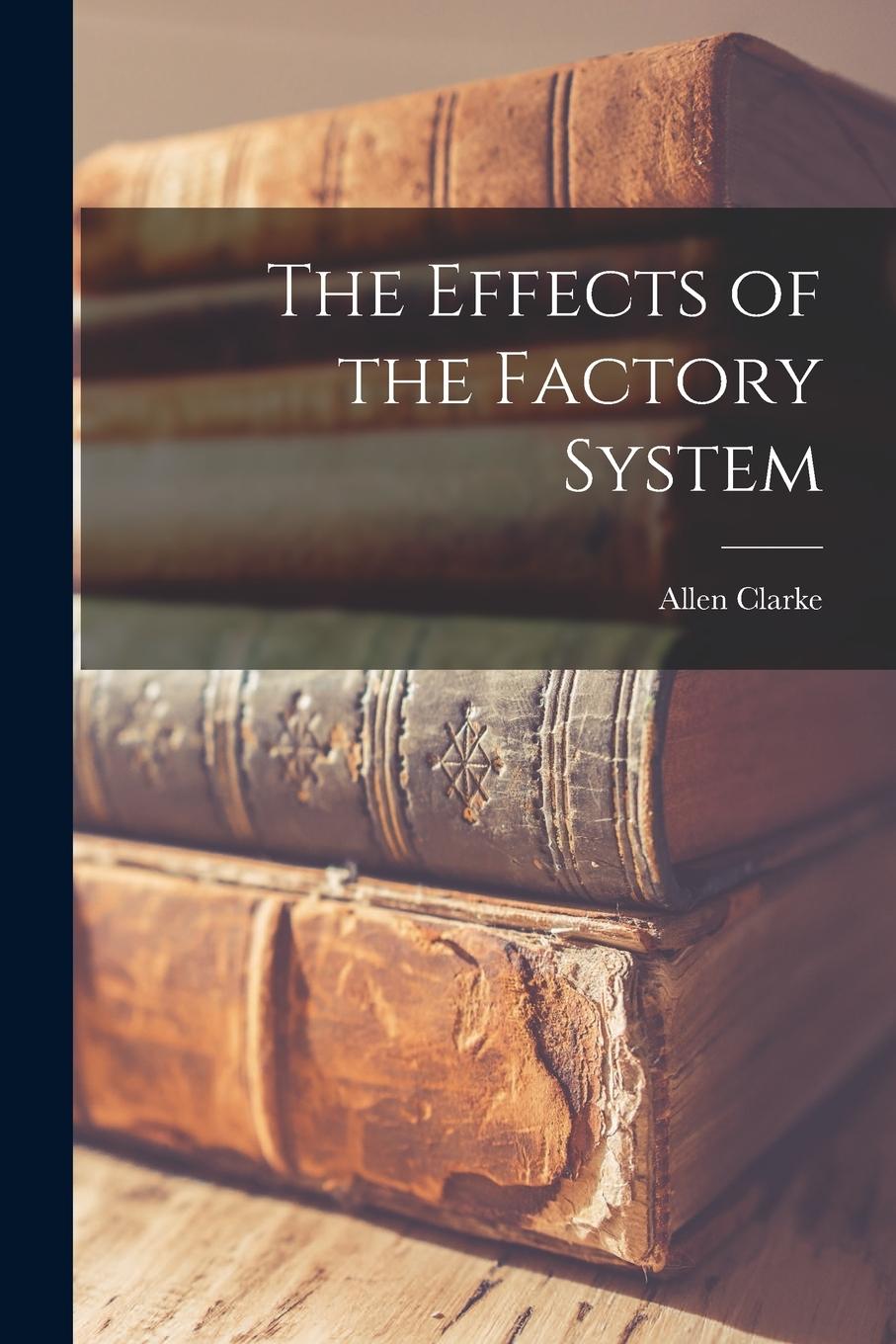 Vorderes Coverbild The Effects of the Factory System