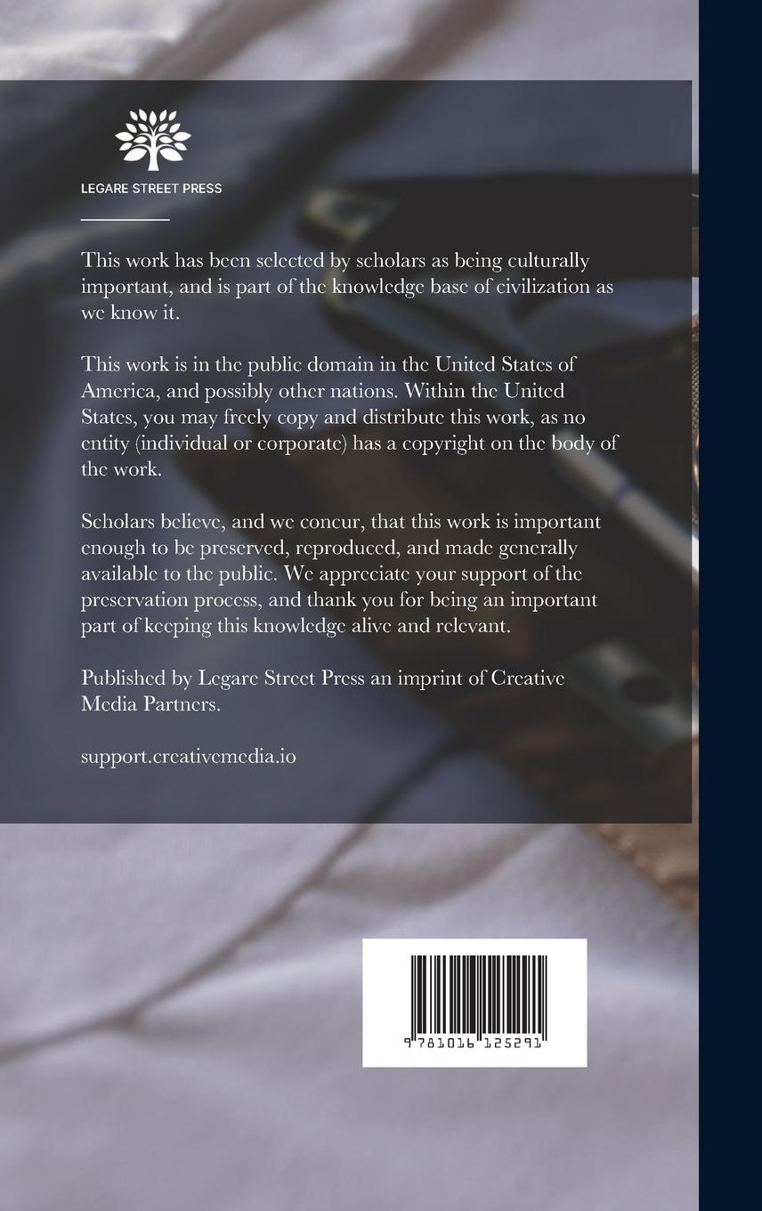 Rückseitencover The Study of the Pulse, Arterial, Venous, and Hepatic, and of the Movements of the Heart