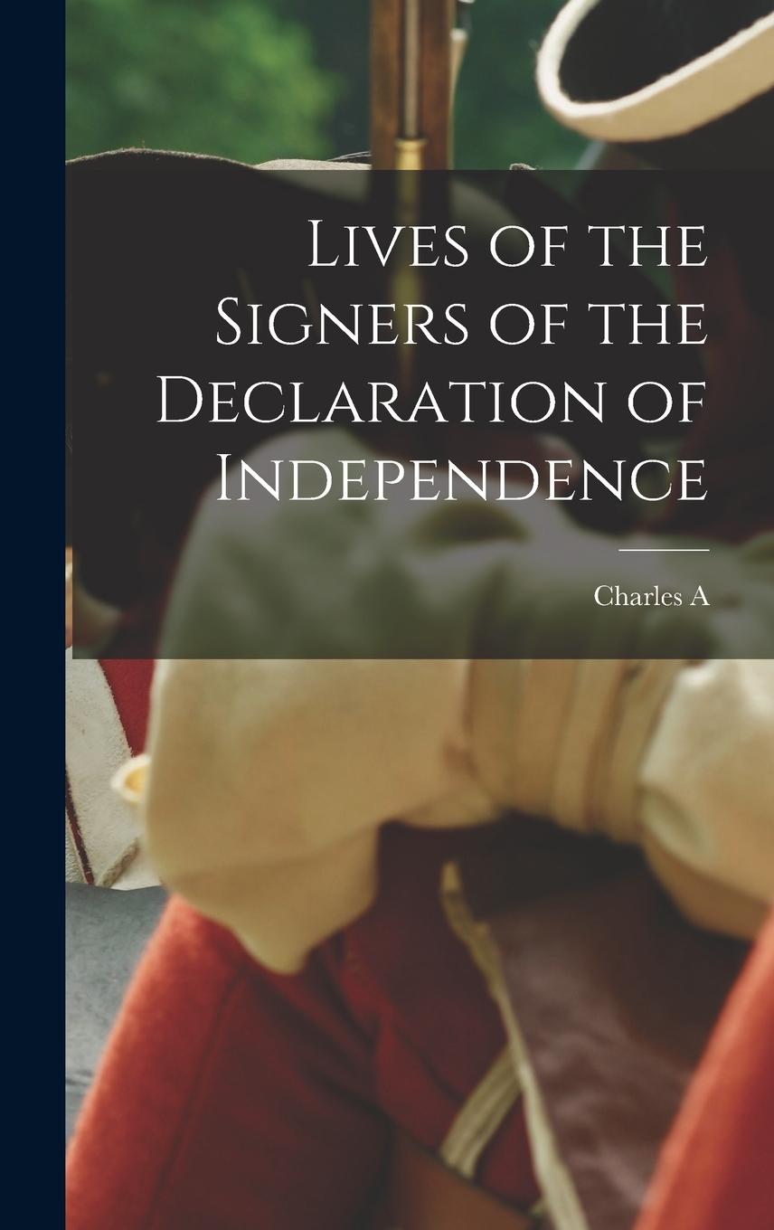 Vorderes Coverbild Lives of the Signers of the Declaration of Independence