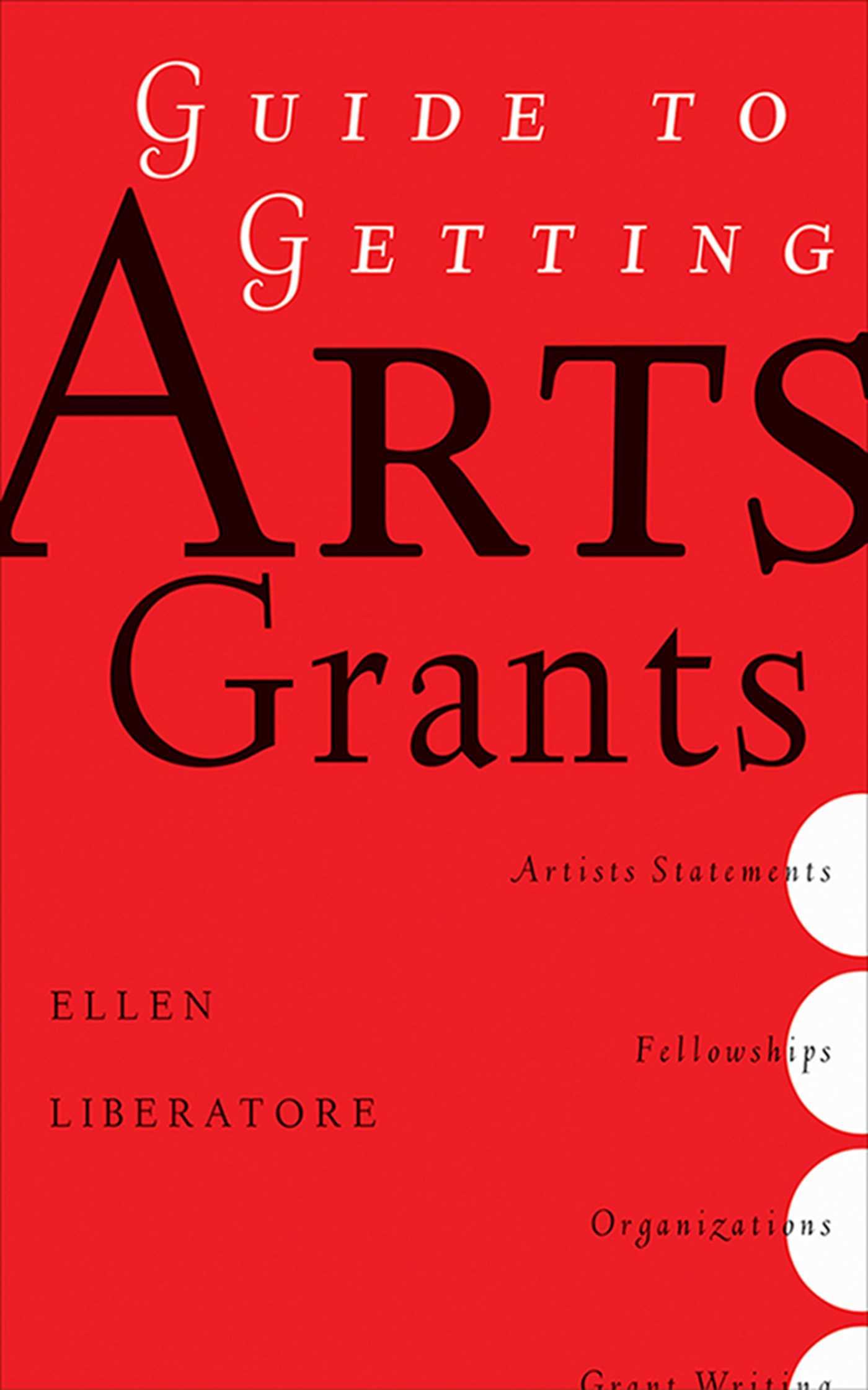 Vorderes Coverbild Guide to Getting Arts Grants