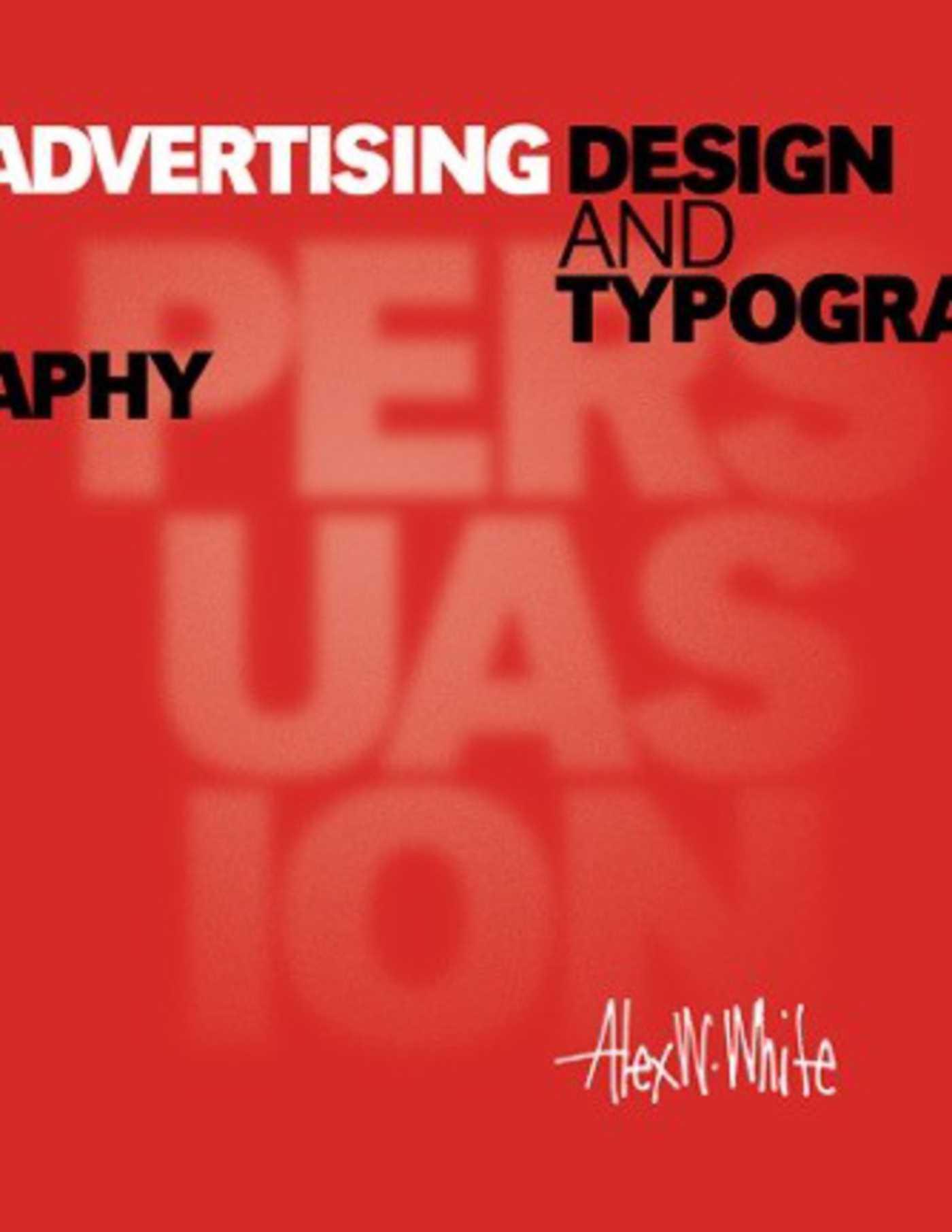 Vorderes Coverbild Advertising Design and Typography