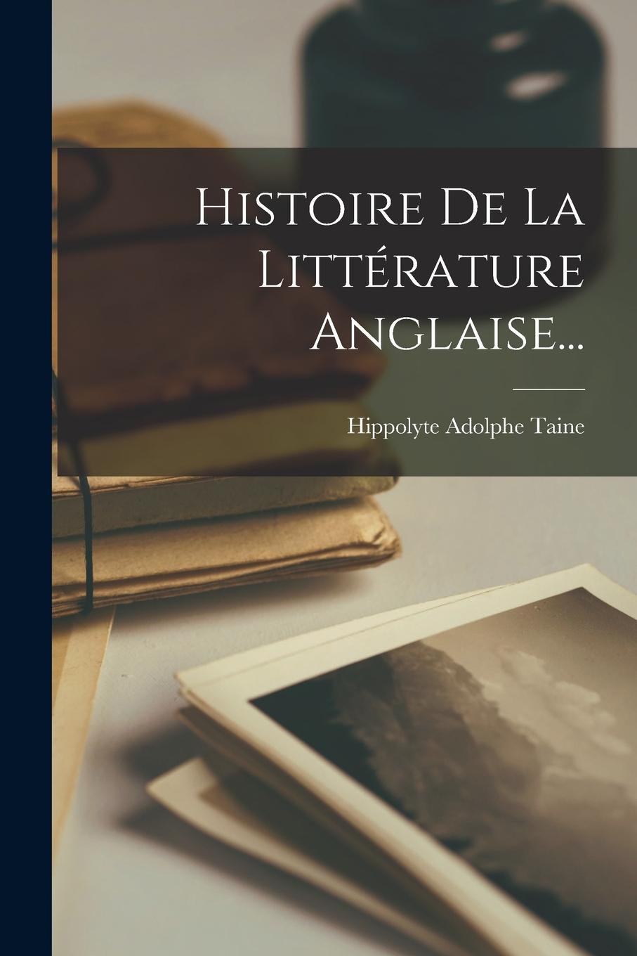 Vorderes Coverbild Histoire De La Littérature Anglaise...