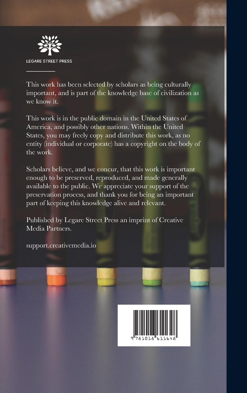 Rückseitencover Paper Folding and Cutting; a Series of Foldings and Cuttings Especially Adapted to Kindergartens and Public Schools