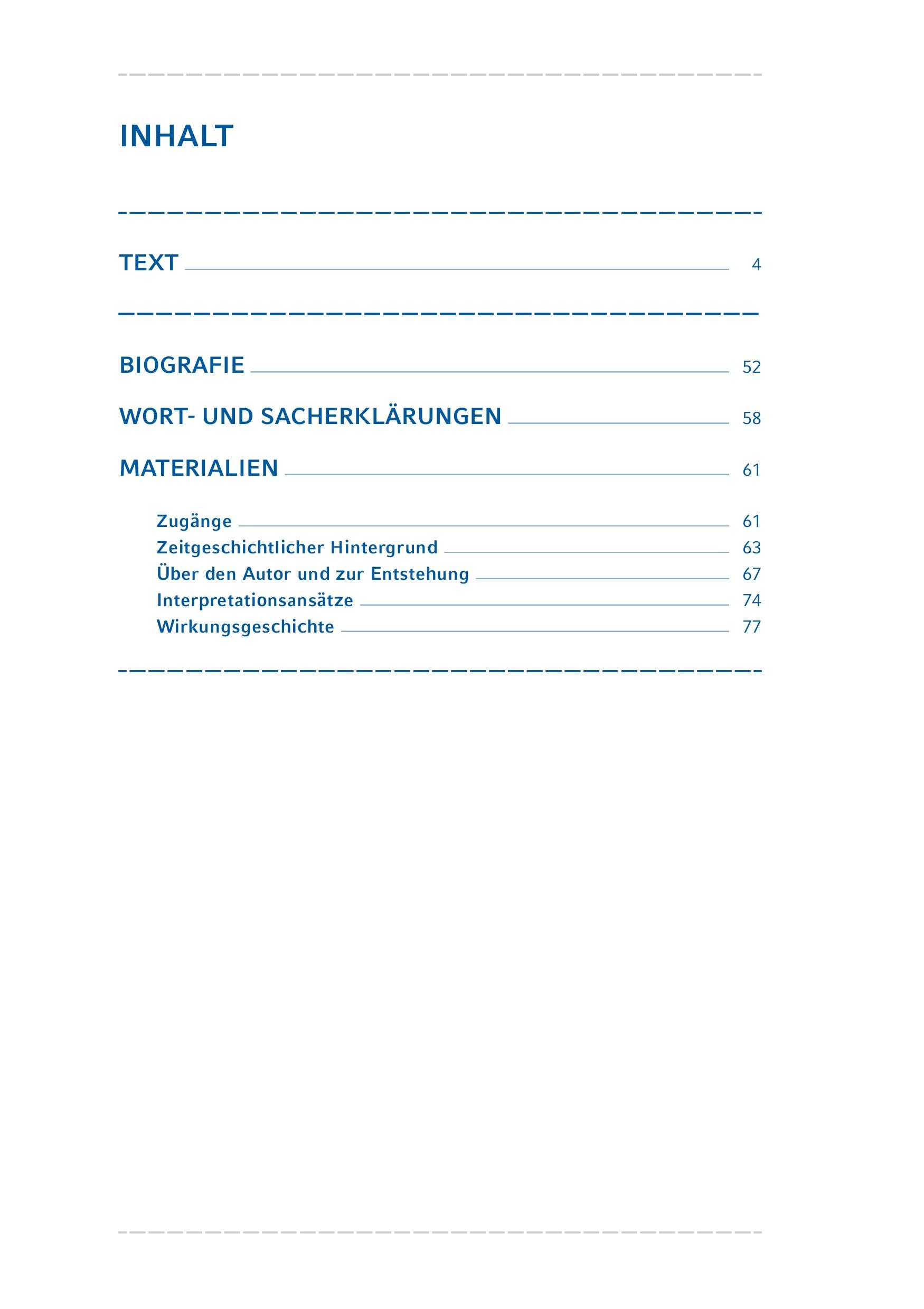 Beispielinhalt (Bild) Schachnovelle (Textausgabe)