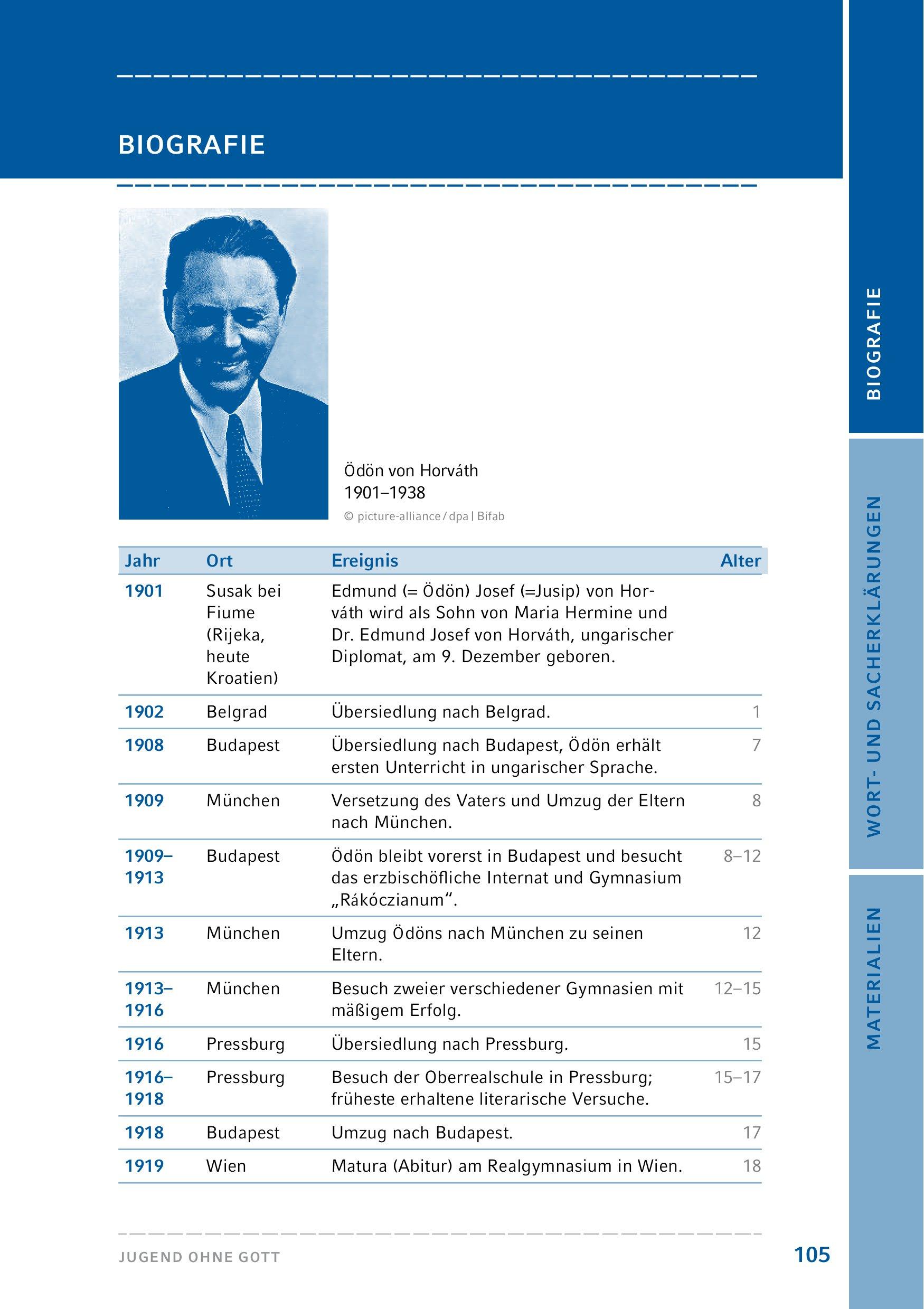 Beispielinhalt (Bild) Jugend ohne Gott (Textausgabe)