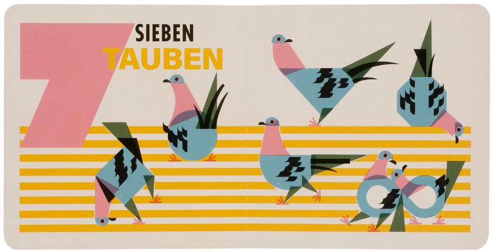 Beispielinhalt (Bild) 1 2 3 Wie viele Vögel?