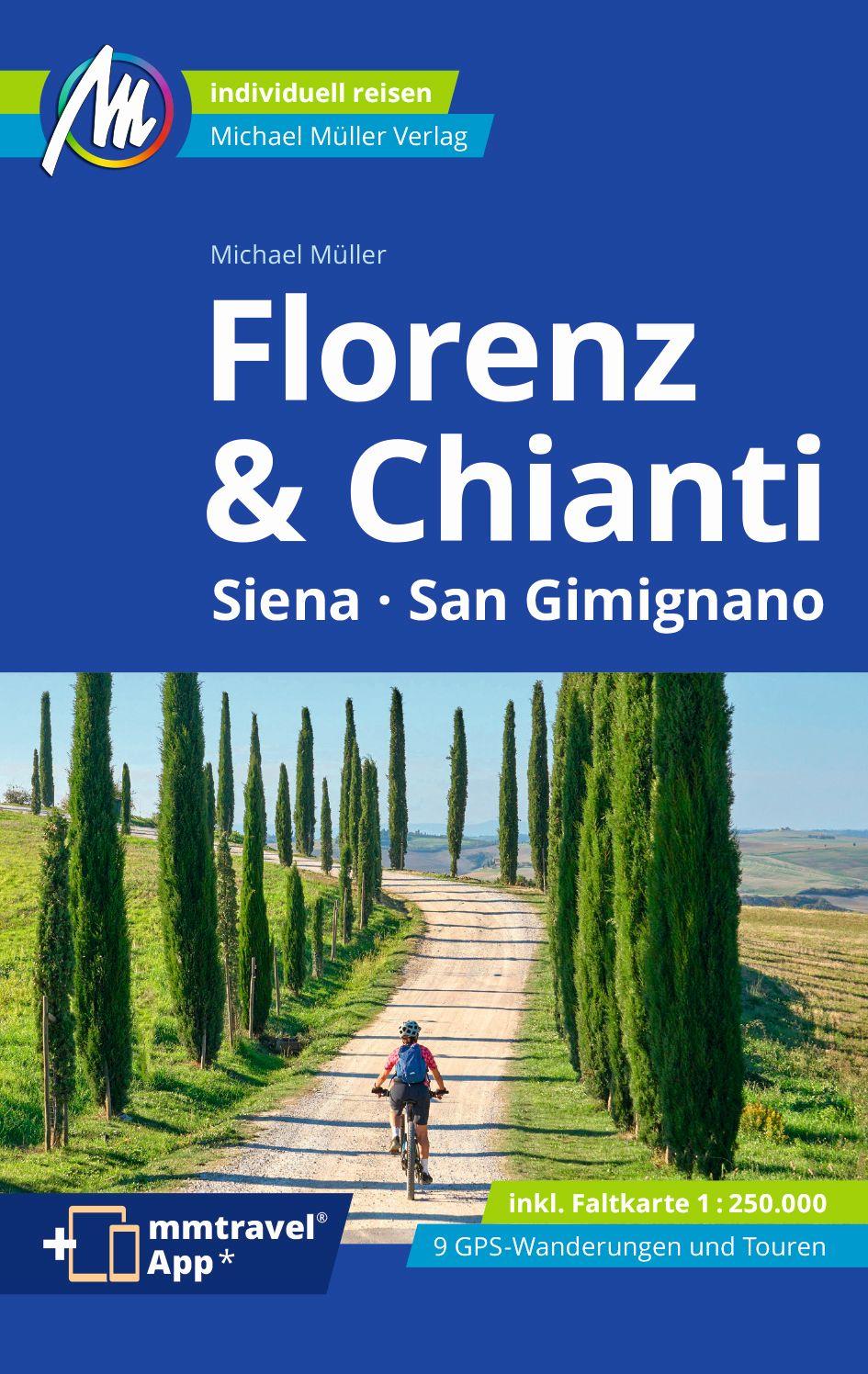 Vorderes Coverbild Florenz & Chianti Reiseführer Michael Müller Verlag