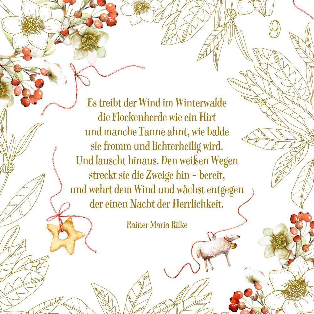 Beispielinhalt (Bild) Kreativ-Adventskalender - Wundervolle Winterwelt