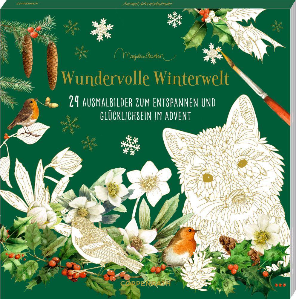 Vorderes Coverbild Kreativ-Adventskalender - Wundervolle Winterwelt