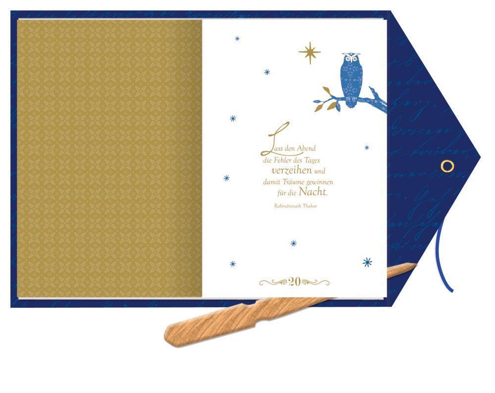 Beispielinhalt (Bild) Briefbuch - Advent in magischen Nächten