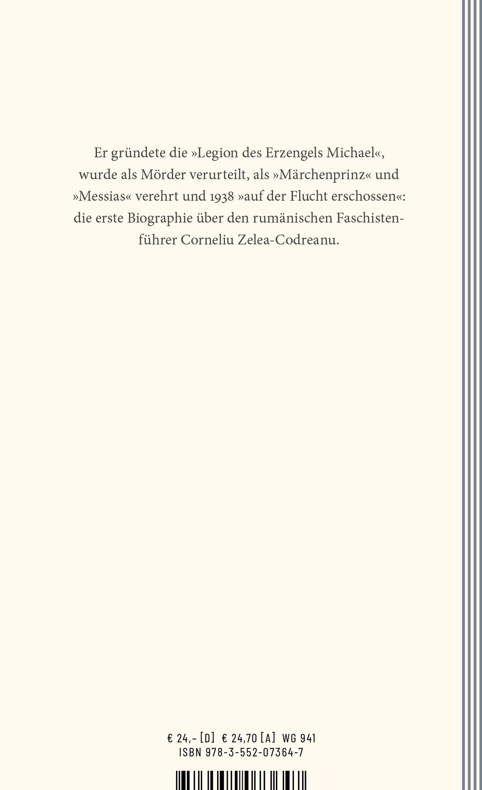 Beispielinhalt (Bild) Capitan Codreanu