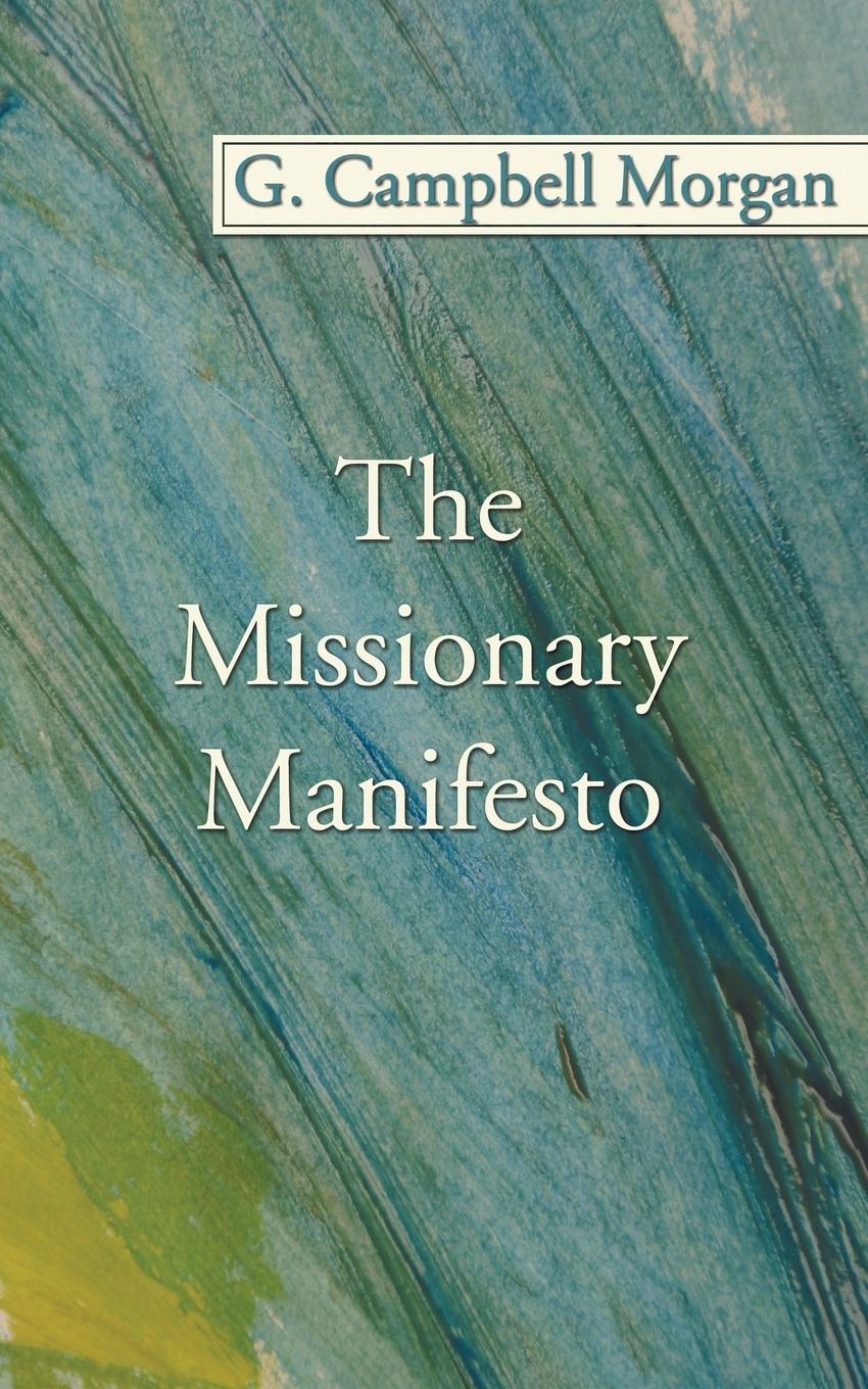 Vorderes Coverbild The Missionary Manifesto