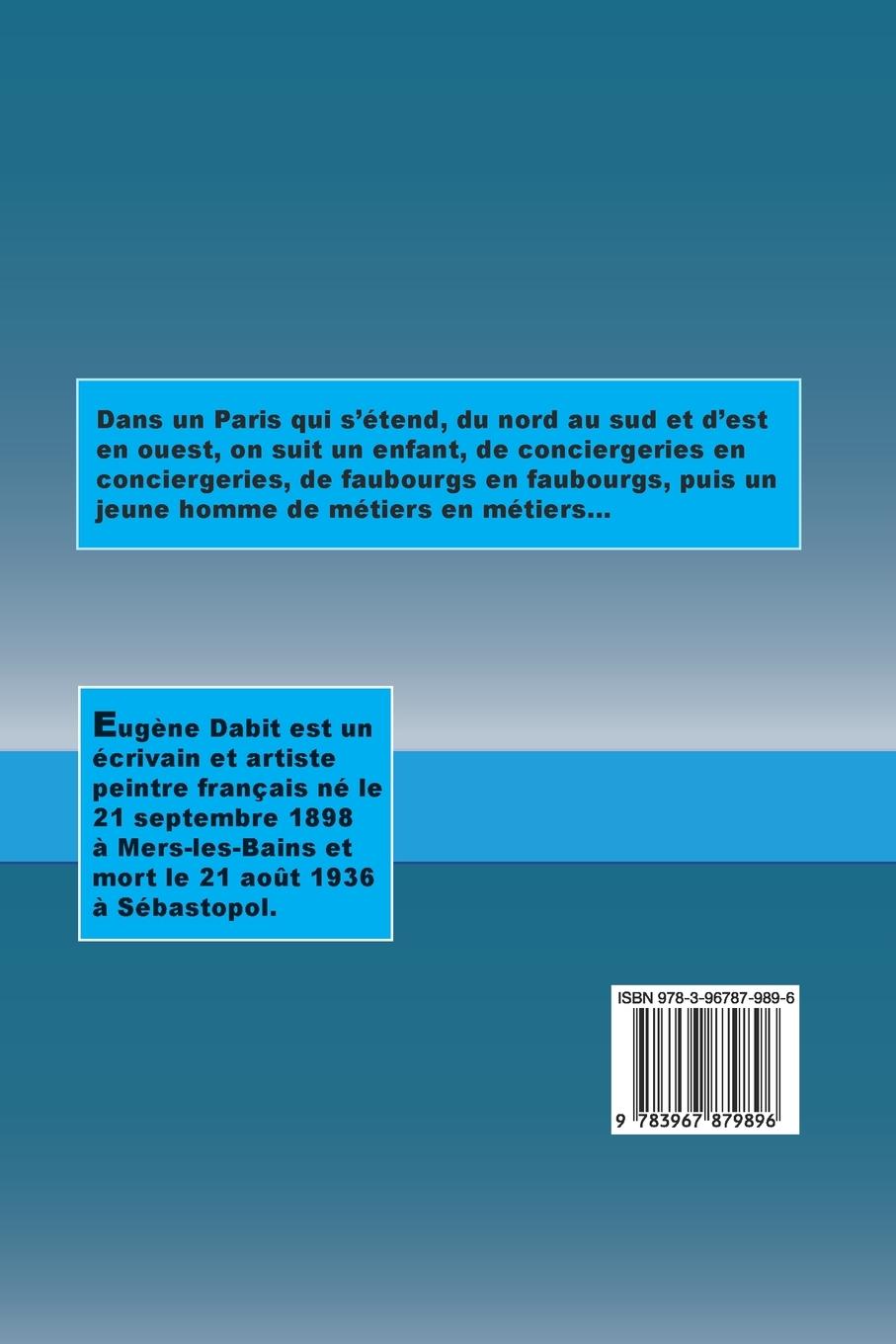 Rückseitencover Faubourgs de Paris